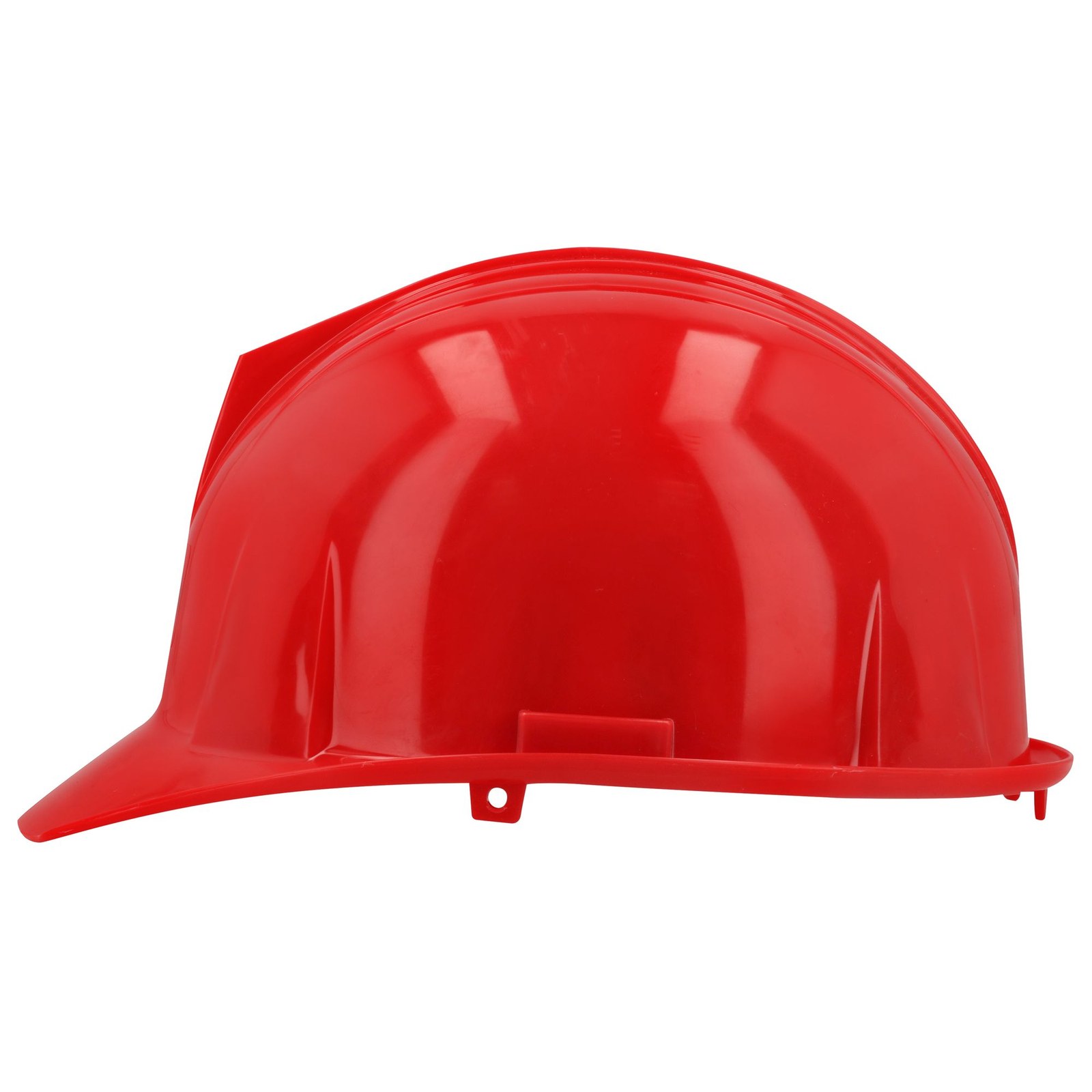 Casco de seguridad con ajuste de 4 puntos, color rojo Urrea - Imagen 4