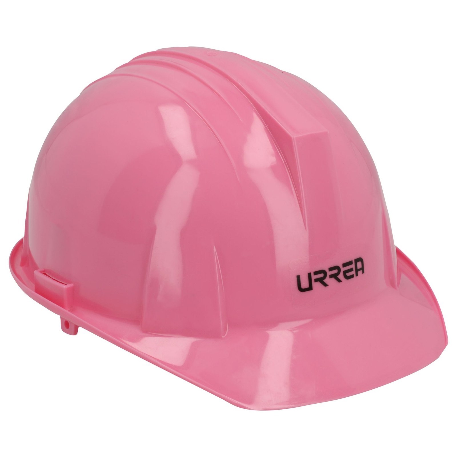 Casco de seguridad con ajuste de intervalos de 4 puntos, color rosa Urrea - Imagen 2