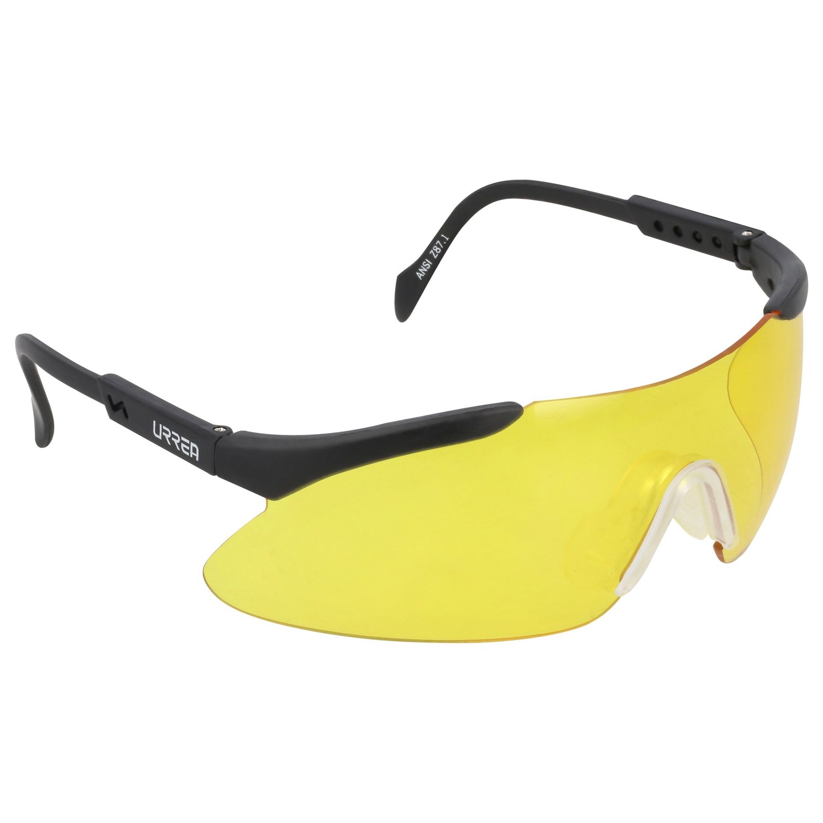 Lentes de seguridad modelo Sport, ámbar Urrea - Imagen 2