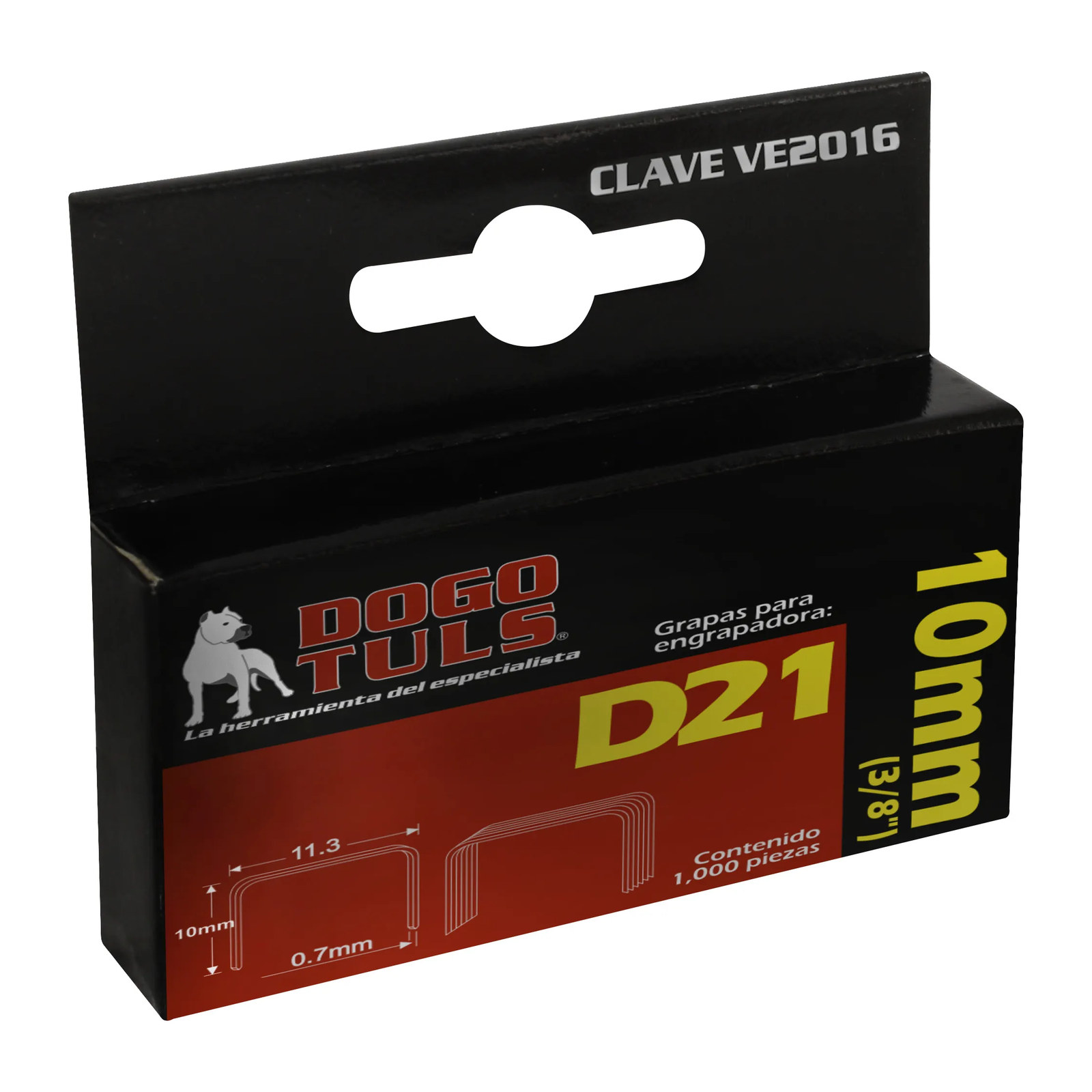 Grapas D21 3/8" 10 mm - Imagen 3
