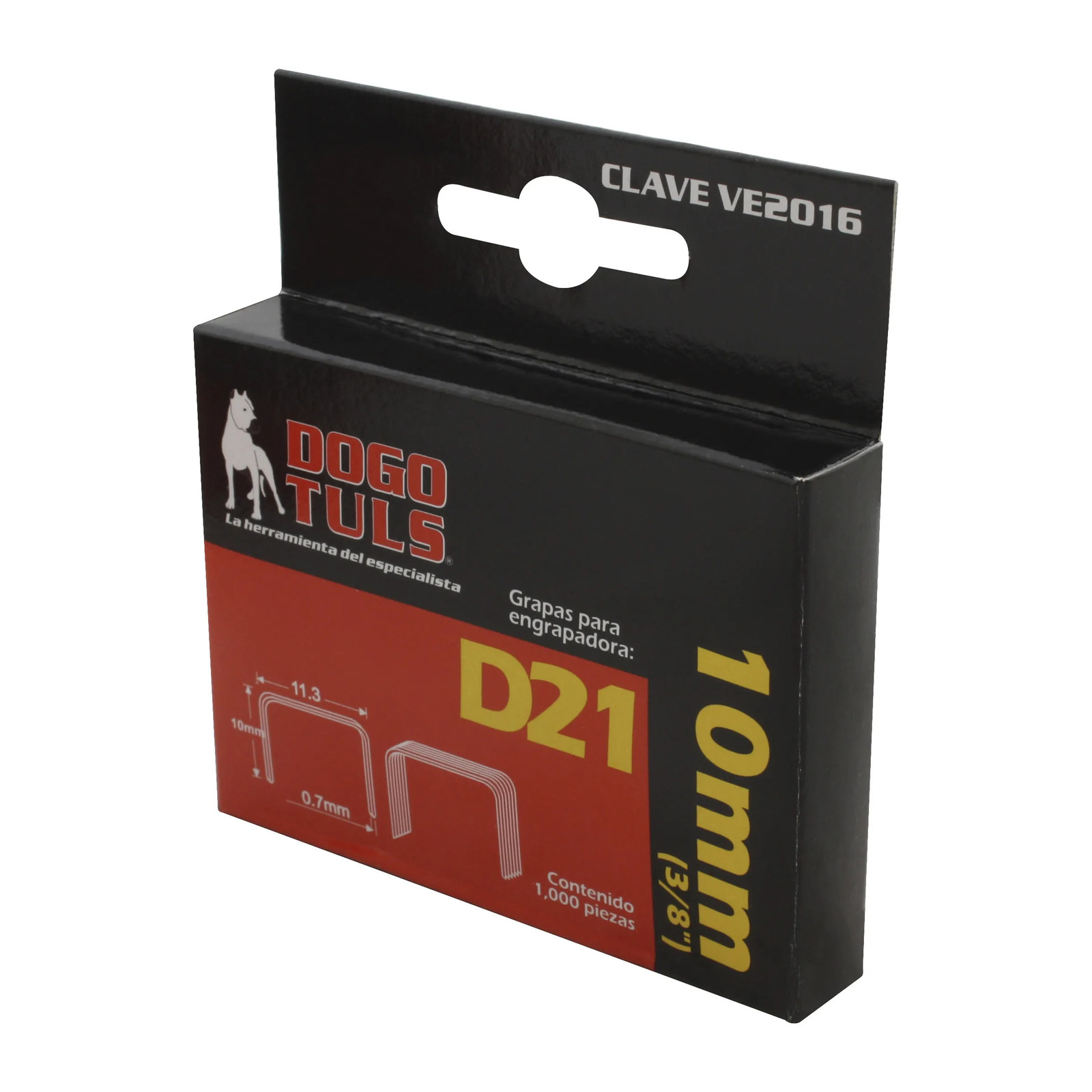 Grapas D21 3/8" 10 mm - Imagen 4