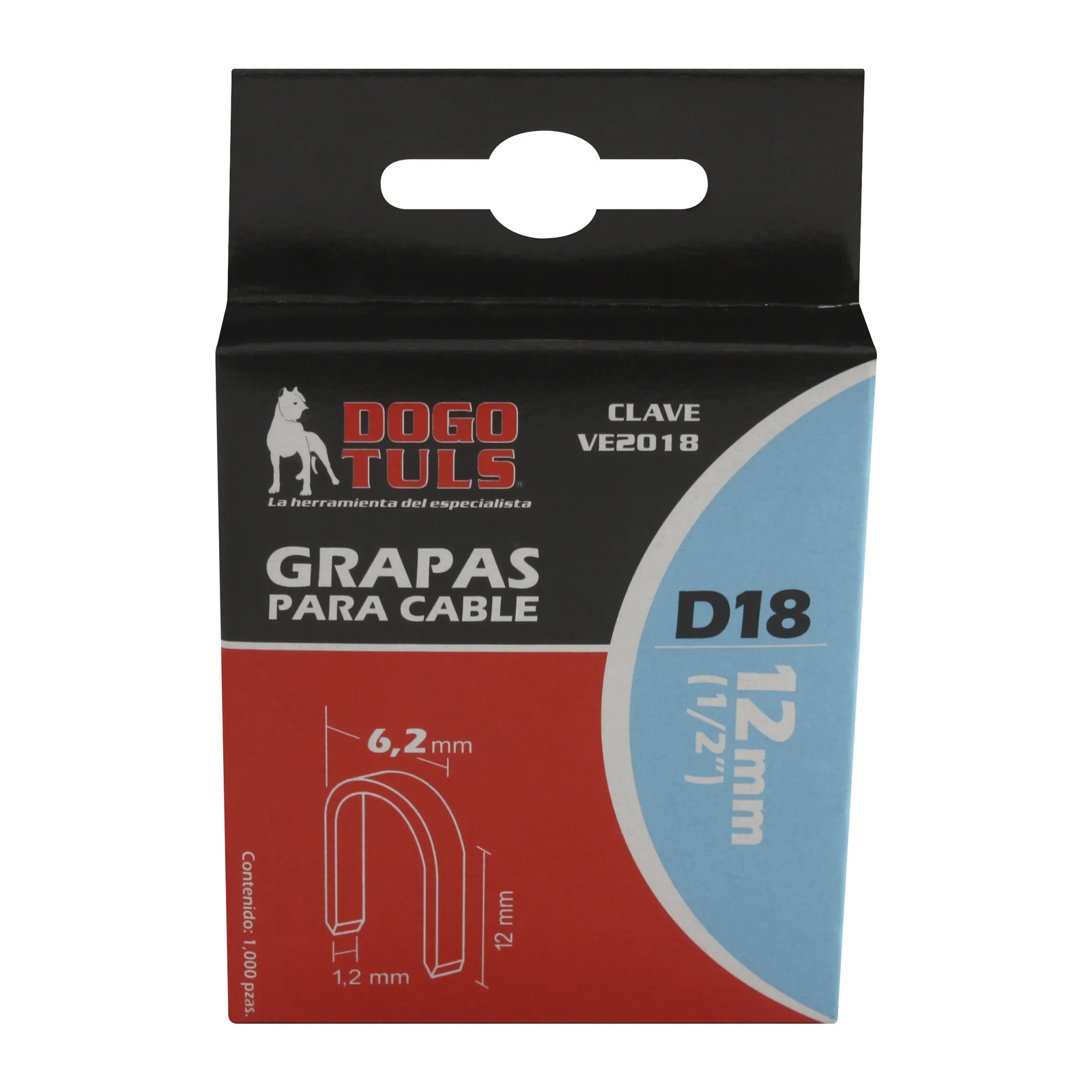 Grapas D18 1/2" 12 mm - Imagen 3