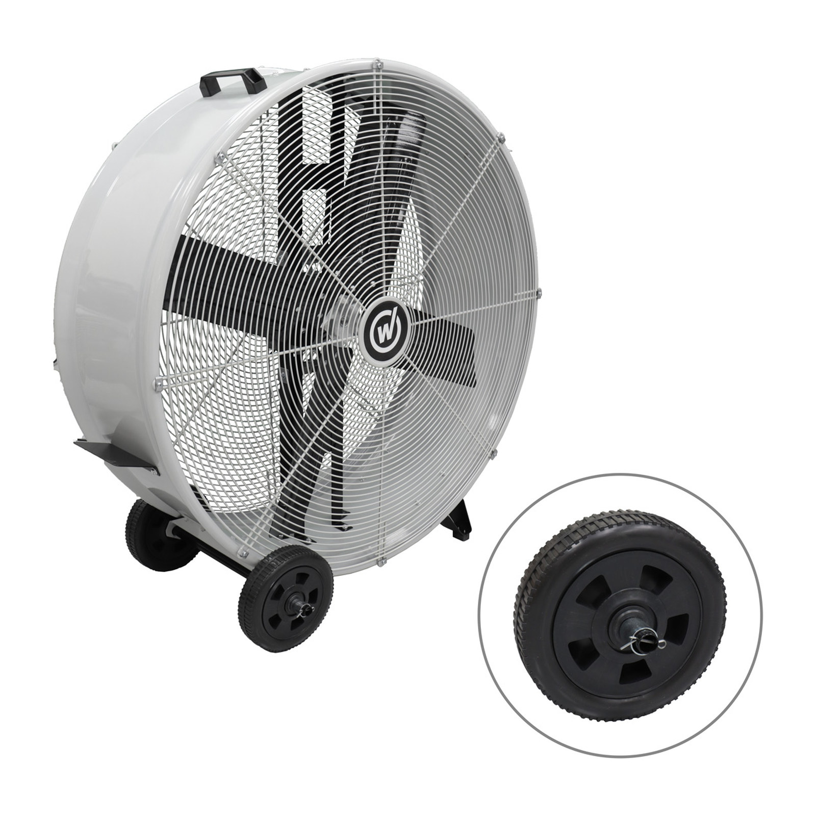 VENTILADOR DE TAMBOR 36" 127V 2/3HP (497 W) - Imagen 2