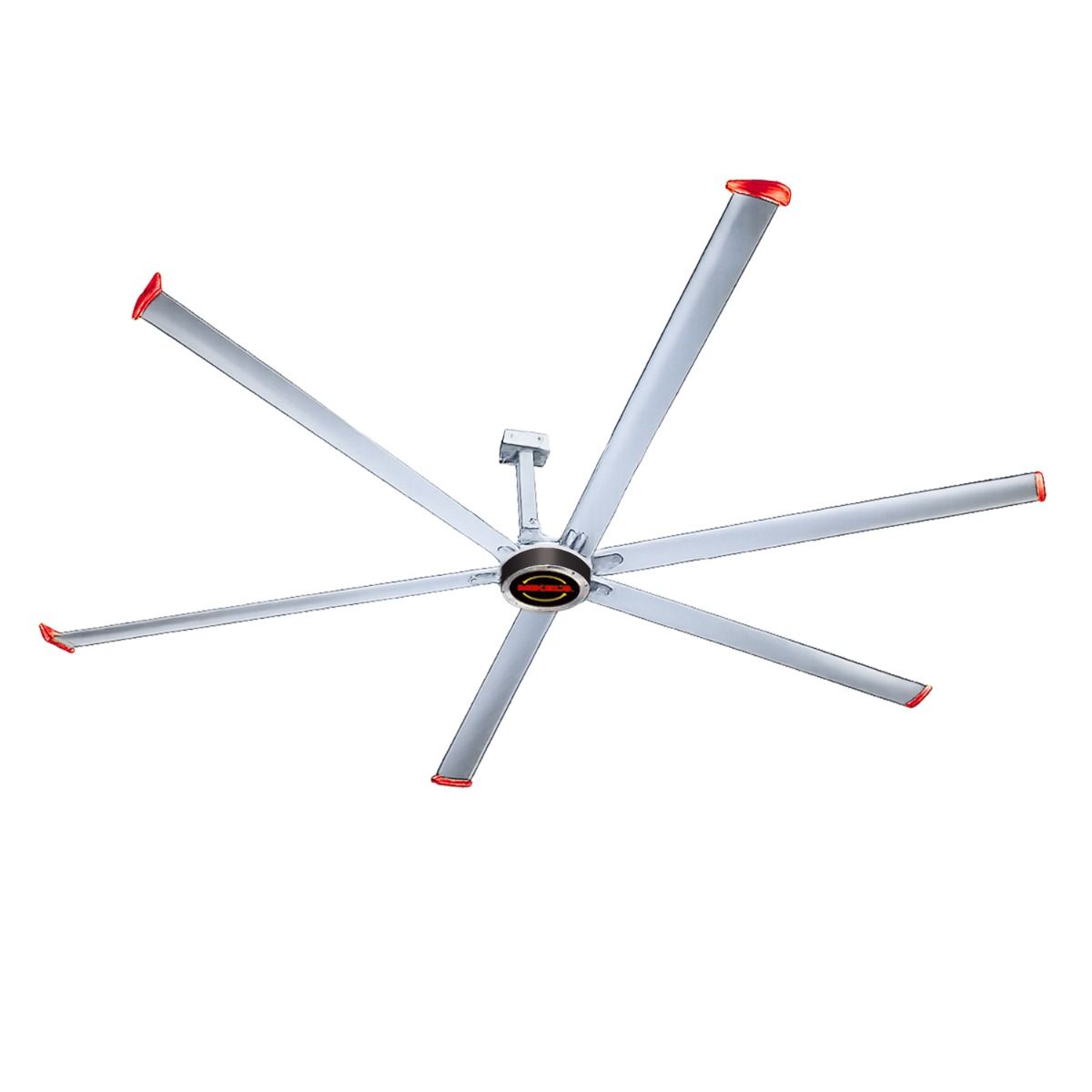 MIKELS VTI-5.5 Ventilador de Techo Industrial 6 Aspas 5.5M