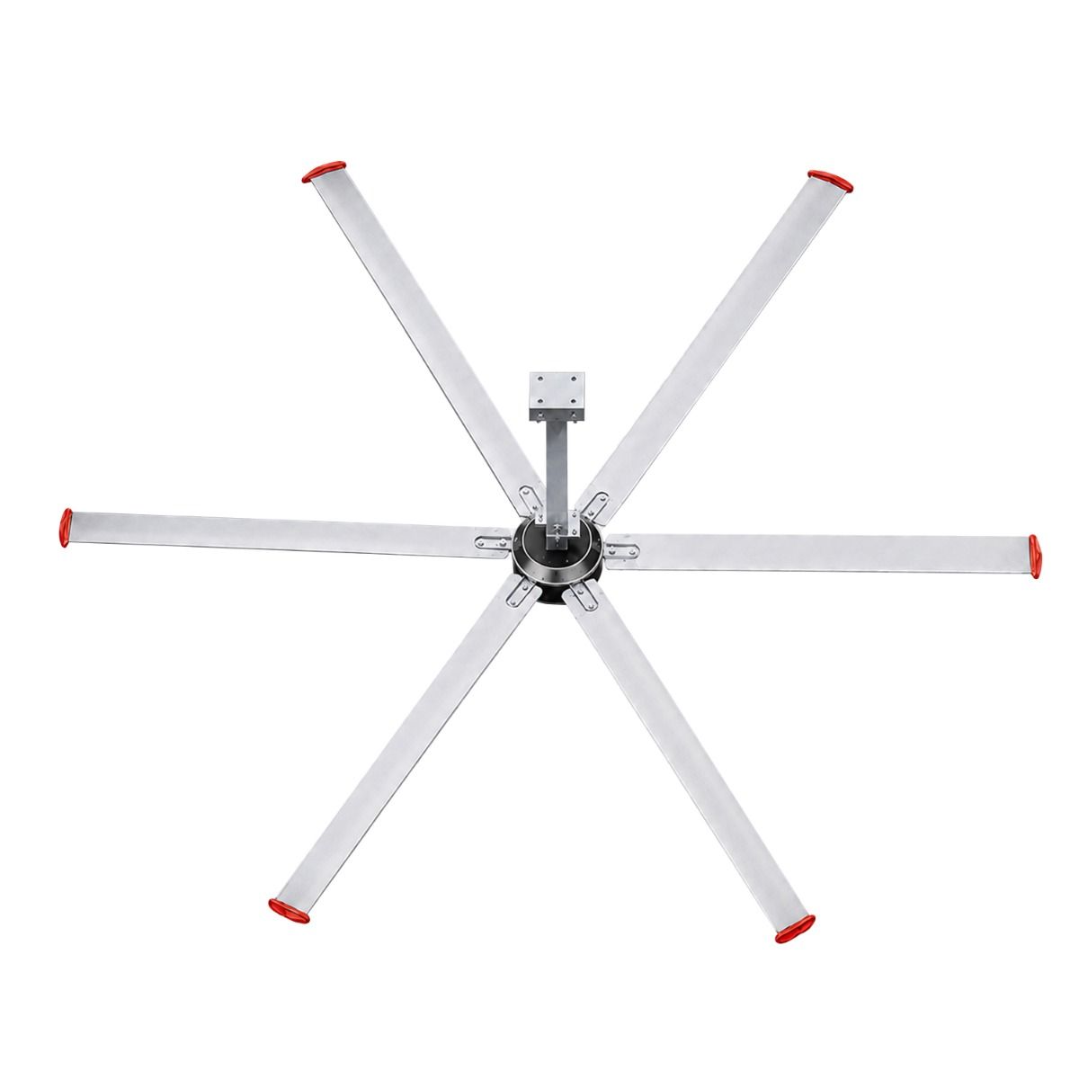 MIKELS VTI-5.5 Ventilador de Techo Industrial 6 Aspas 5.5M - Imagen 2