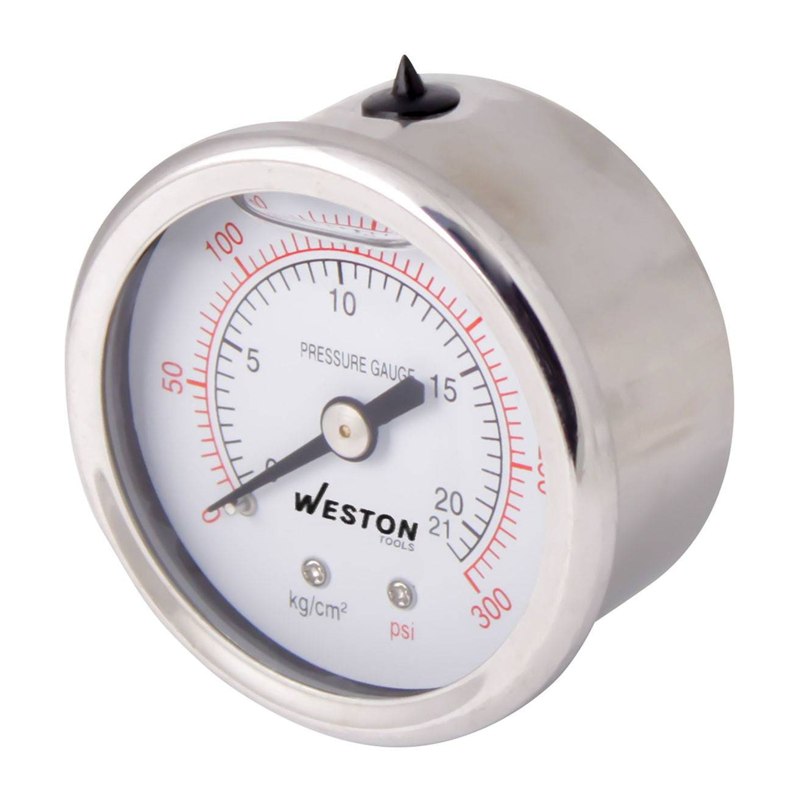 MANOMETRO GLICERINA 2" 1/4"NPT 14KG/200LBS POST. - Imagen 3