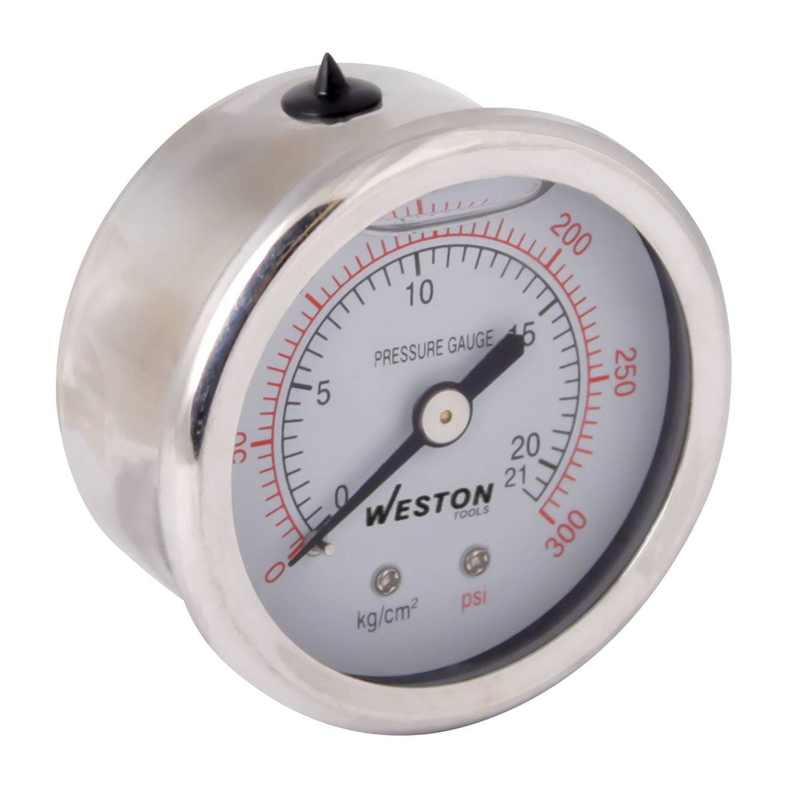 MANOMETRO GLICERINA 2" 1/4"NPT 21KG/300LBS POST. - Imagen 2
