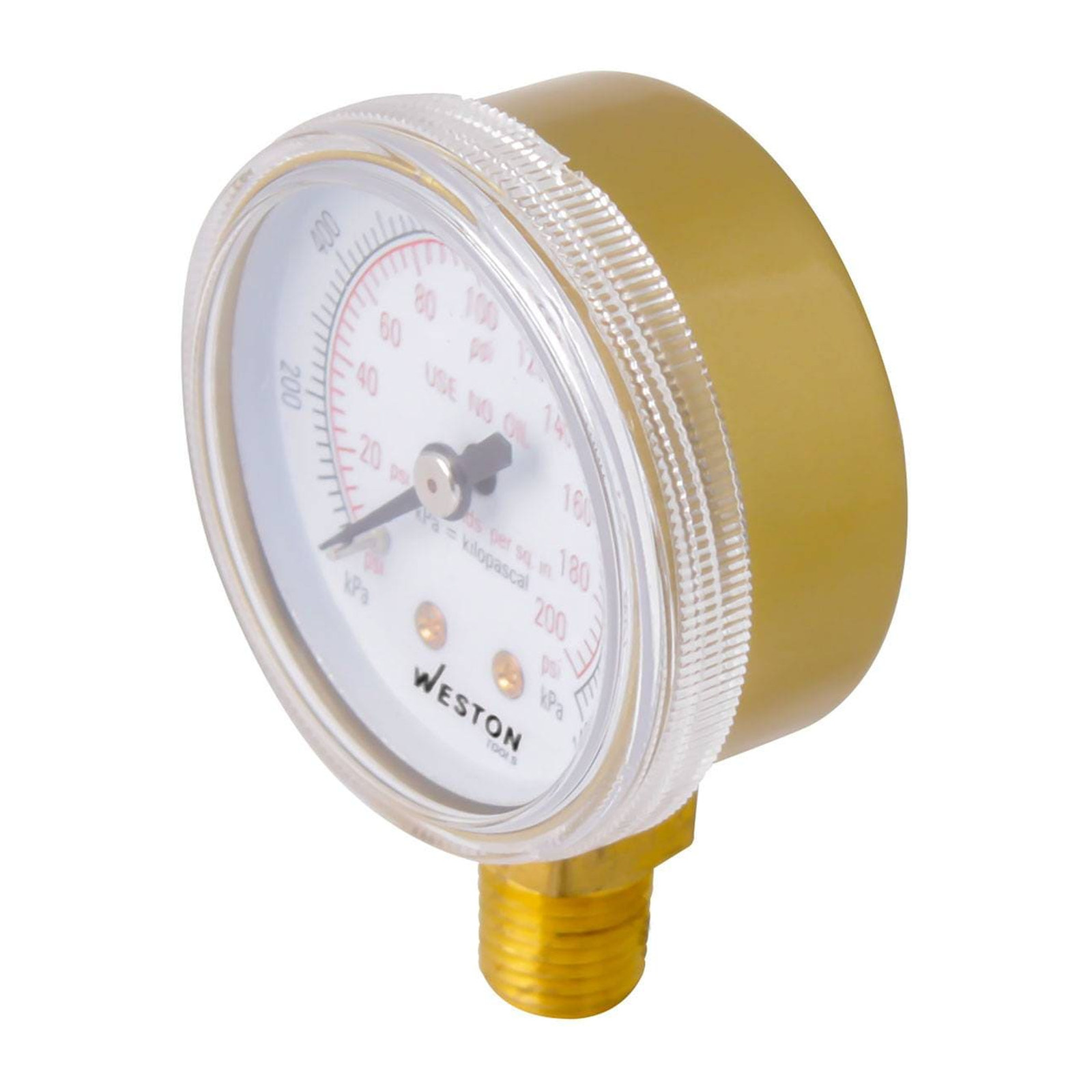 MANOM. D/ACETIL. 2" 1/4" NPT 0-400PSI/2800KPA - Imagen 3