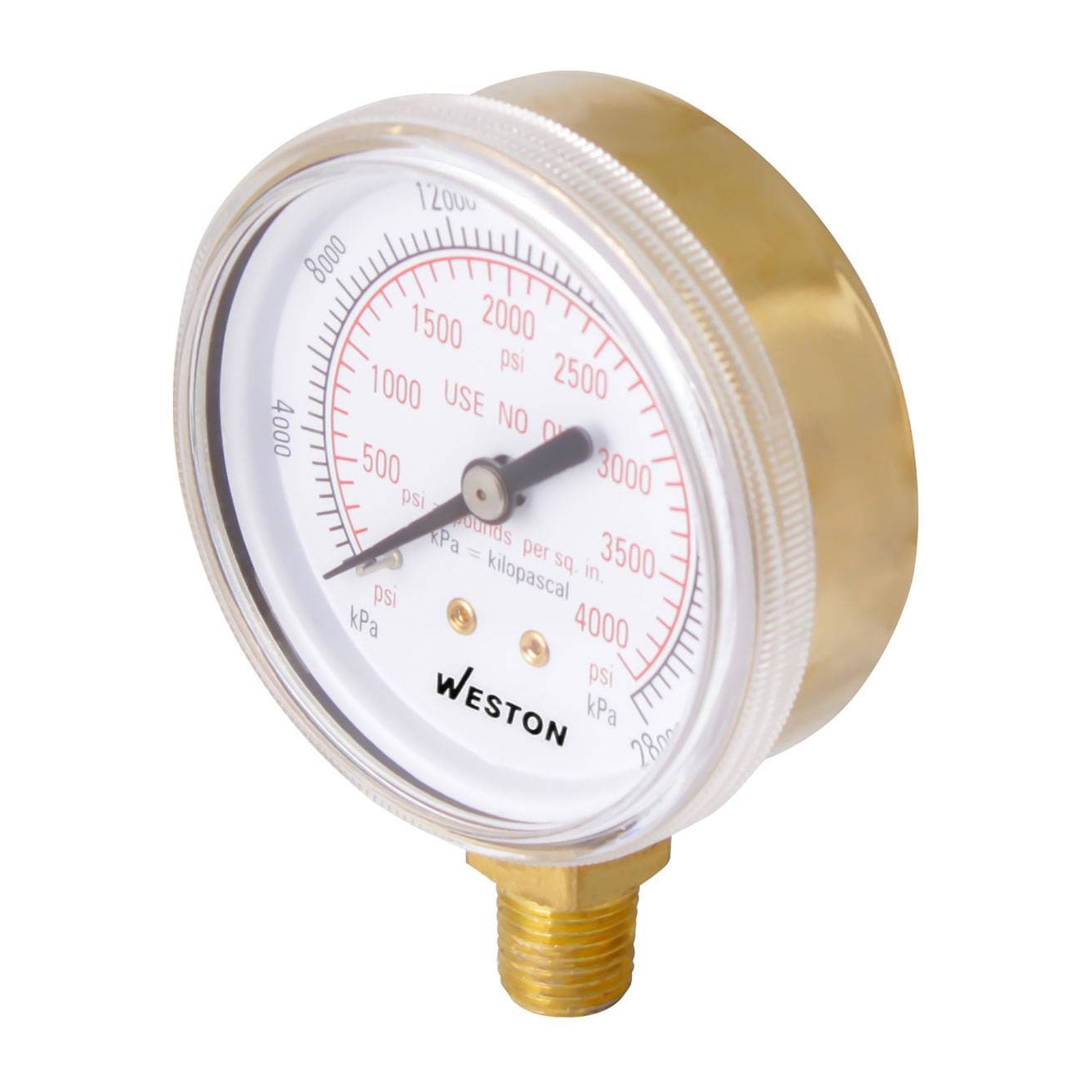 MANOM. D/ACETIL. 2 3/4" 1/4" NPT 0-400PSI/2800KPA - Imagen 3