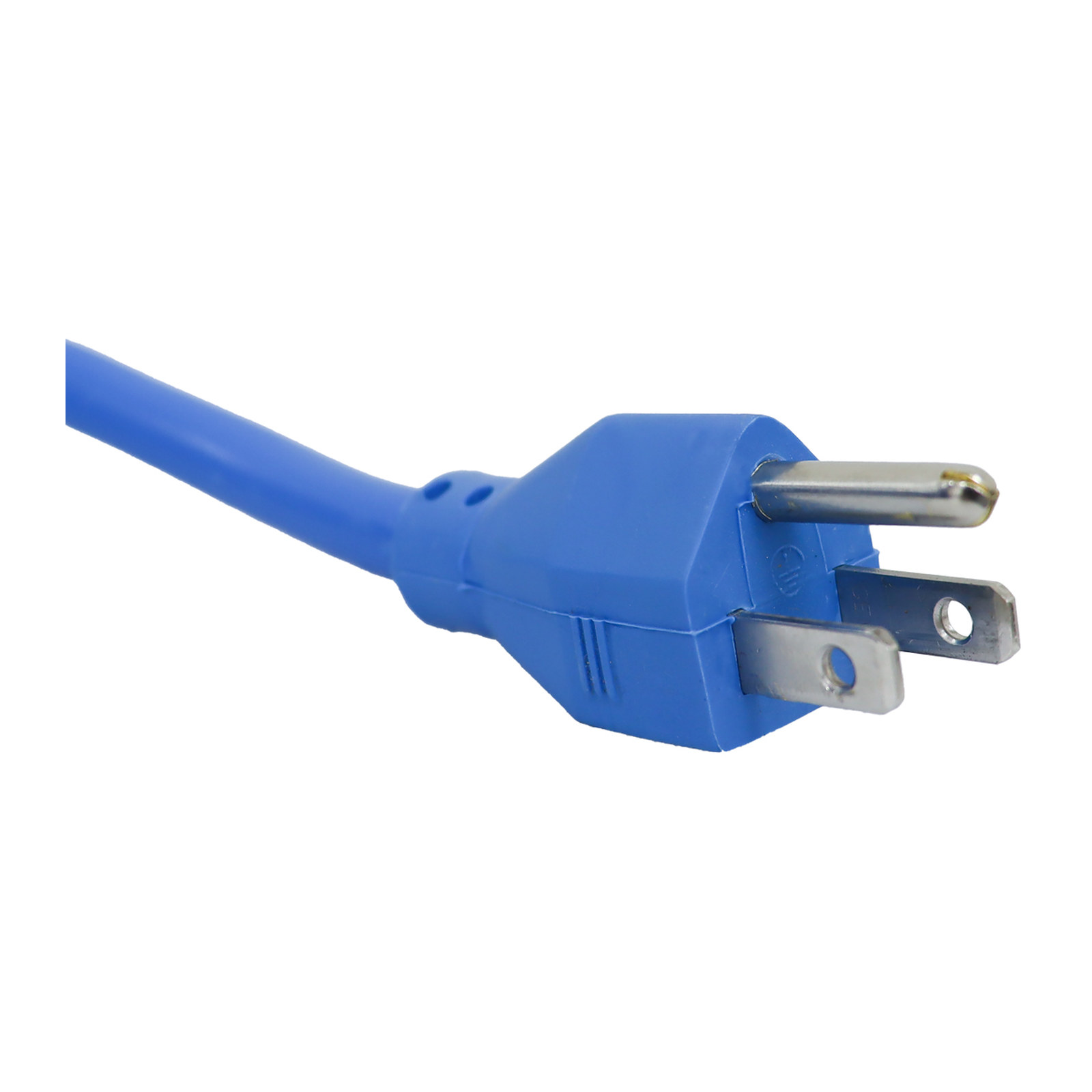 EXTENSION INDUSTRIAL TIPO BANANA 3 CONTACTOS 3x14 AZUL 5 MTS. - Imagen 2