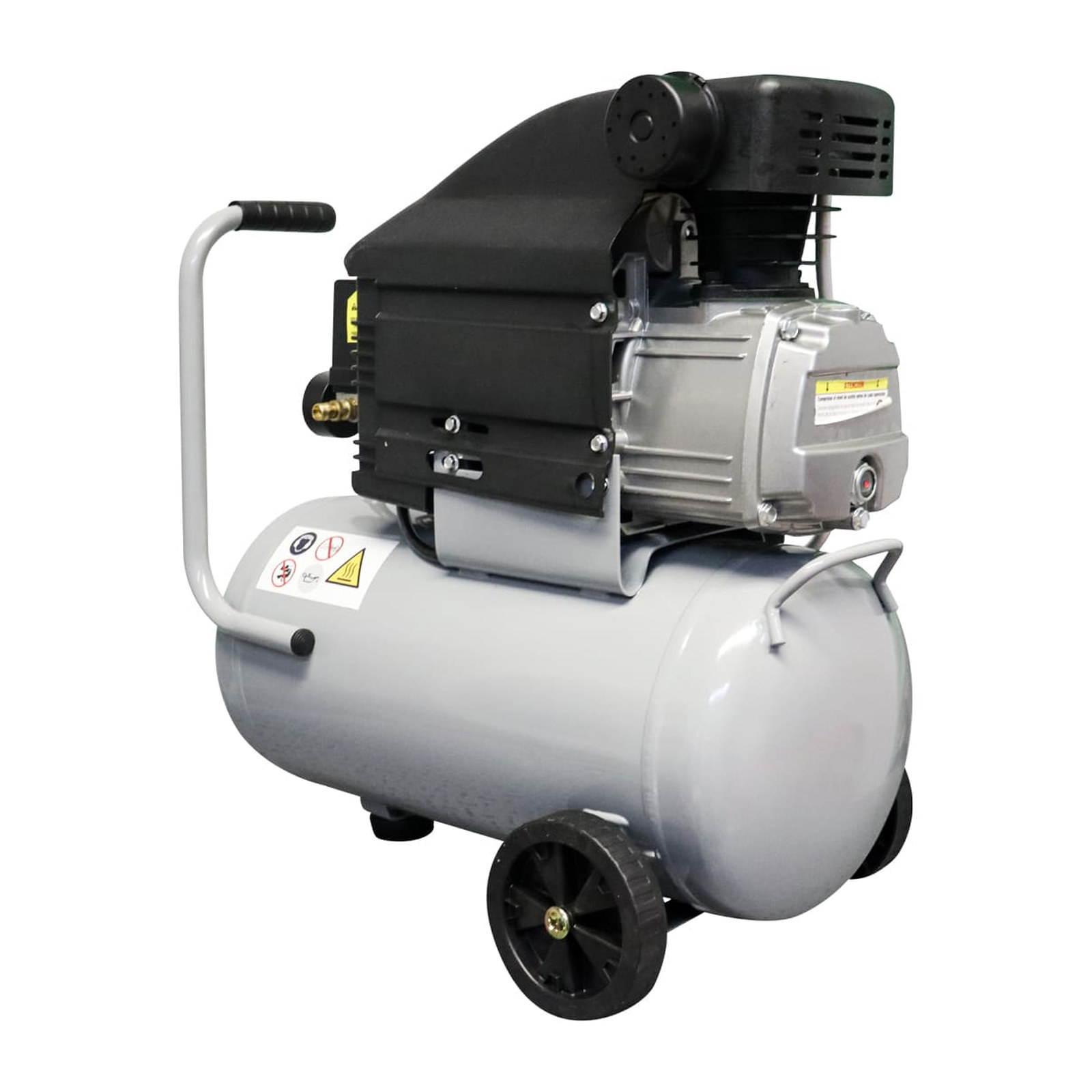 COMPRESOR D/AIRE DIRECTO LUBRICADO MOTOR 2HP CAP. 24 L 127V - Imagen 2