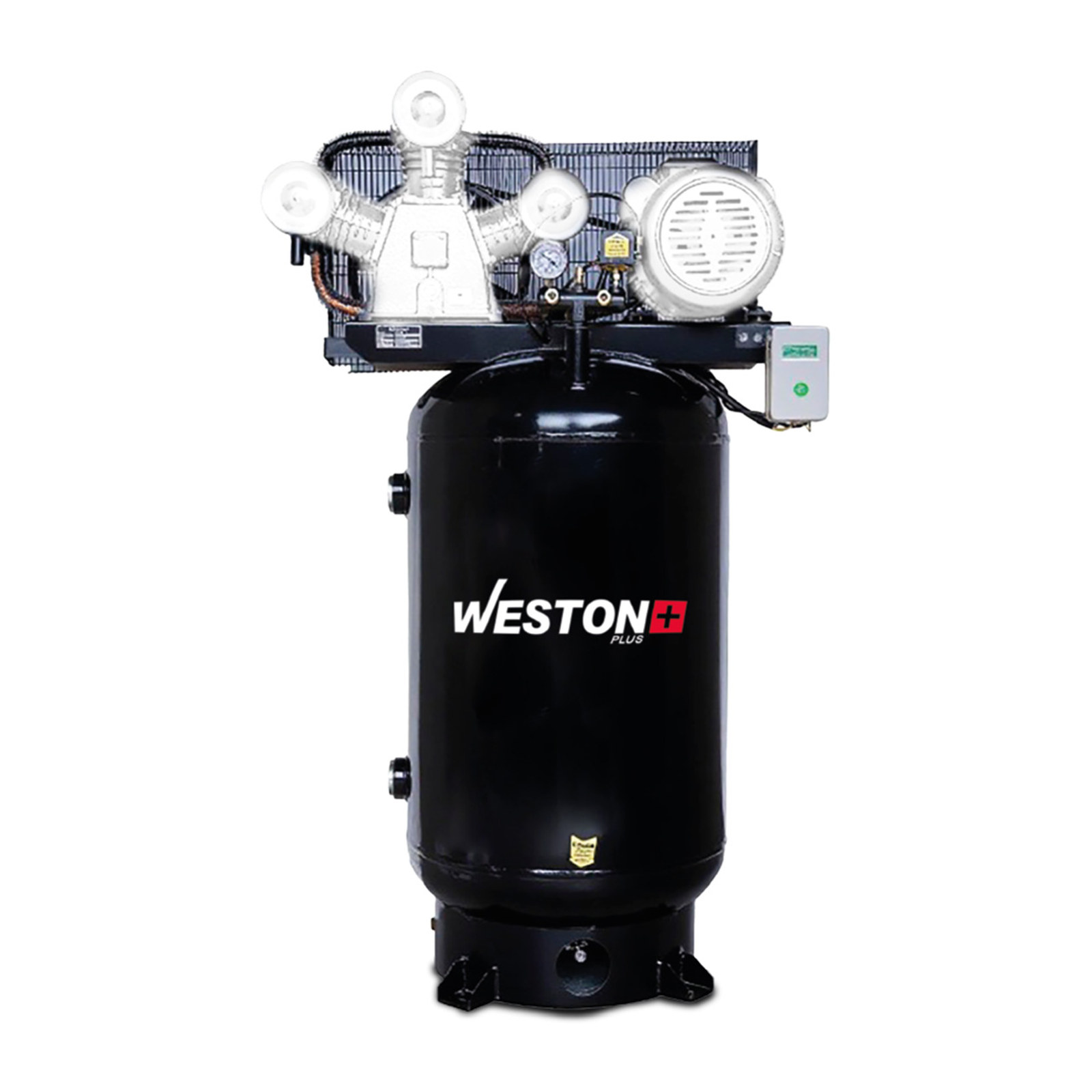 Compresor de Aire Vertical de Banda Weston 3 HP 300 L 110/220V