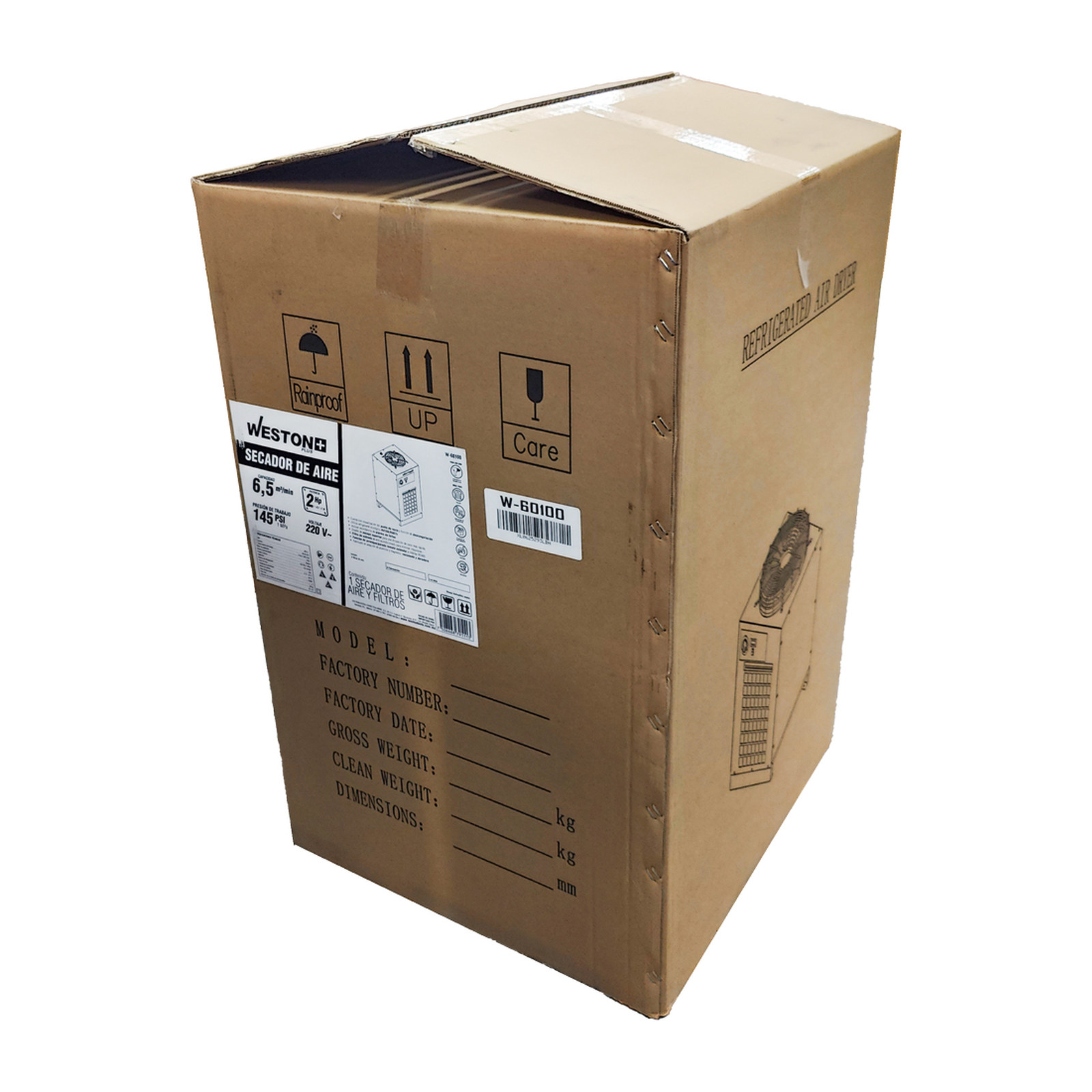 SECADOR DE AIRE 220V 60HZ 1PH 4-10BAR 3.8 m³/min - Imagen 3