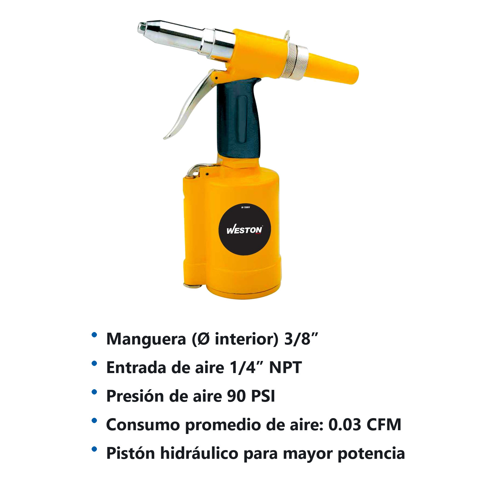 REMACHADORA NEUMATICA 3/16" - Imagen 2