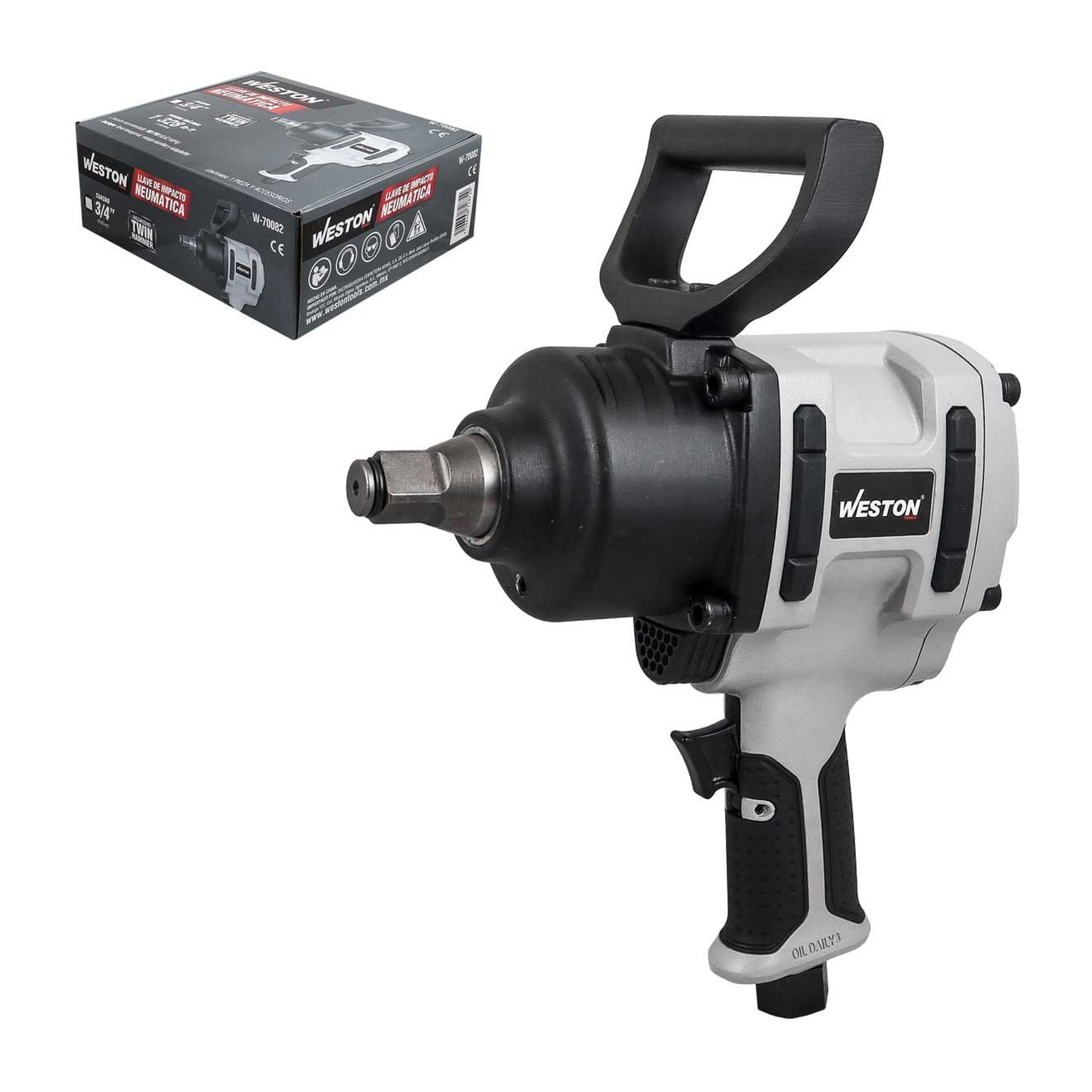 Llave de Impacto Neumática 3/4" Twin Hammer Weston