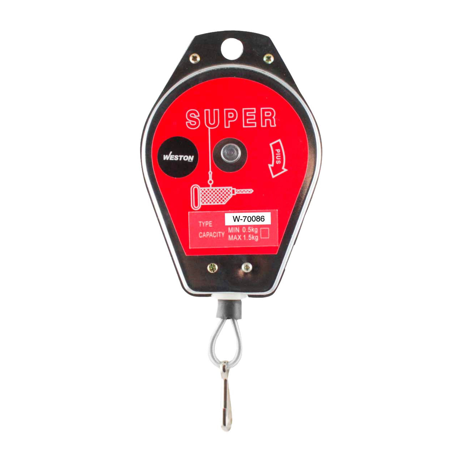 Balanceador de Herramienta de Resorte Retráctil 0.5 a 1.5 kg 100 cm Ajustable Weston