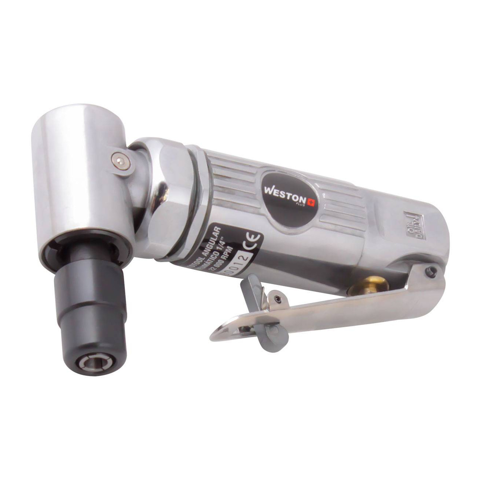 JGO. MINI MOTOTOOL ANGULAR NEUMATICO 1/4" KIT WESTON PLUS - Imagen 3