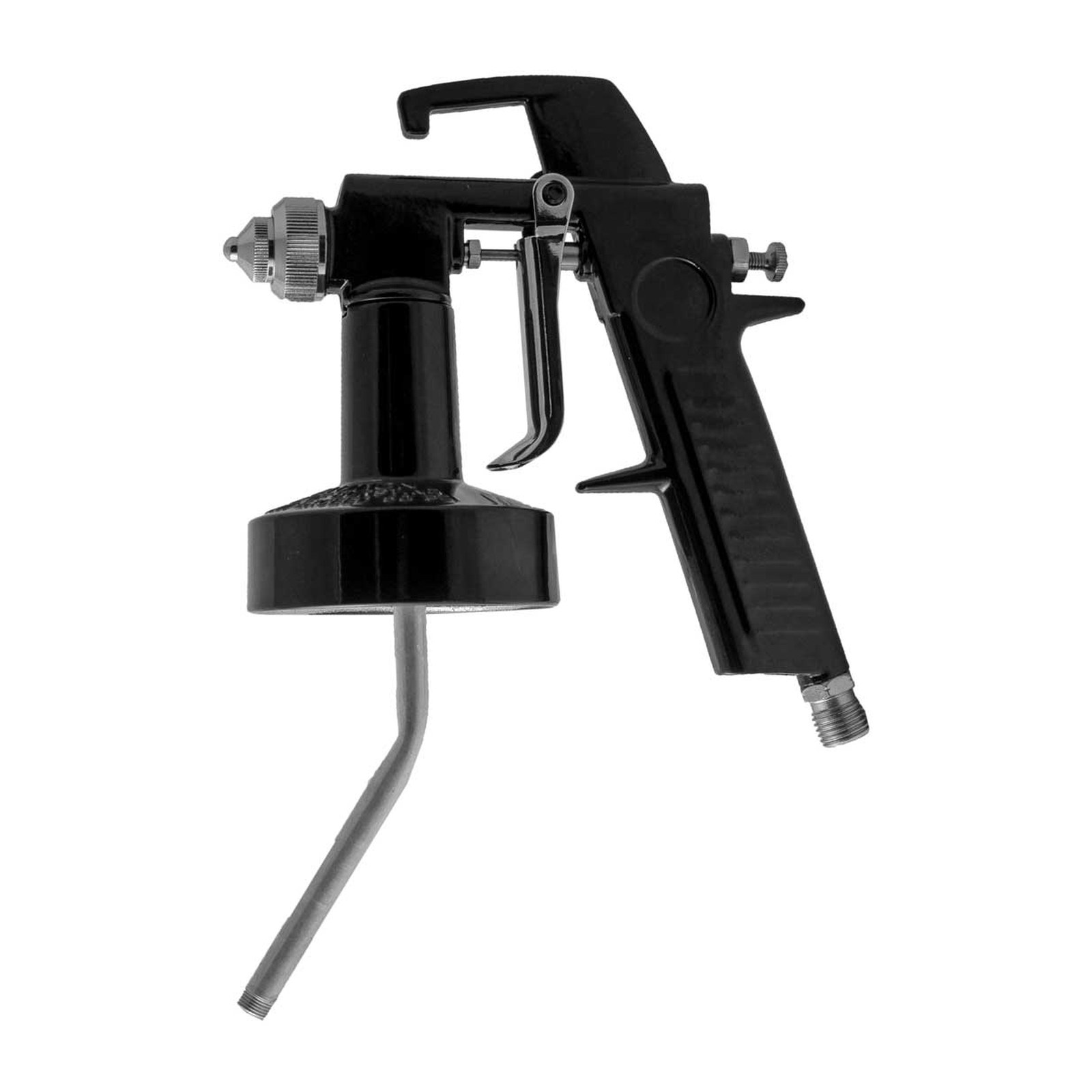 PISTOLA P/PINTAR BAJA PRESION D/SUCCION VASO ALUMINIO 1LT PSI MAX 50 ENTRADA D/AIRE INFERIOR - Imagen 2