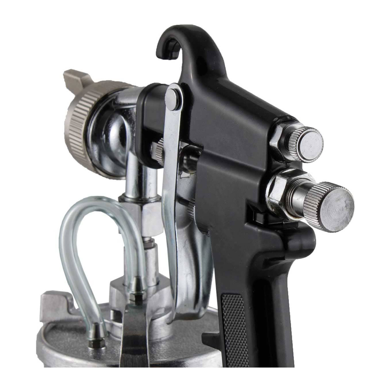 PISTOLA P/PINTAR ALTA PRESION D/SUCCION VASO ALUMINIO 1LT 70 PSI - Imagen 3