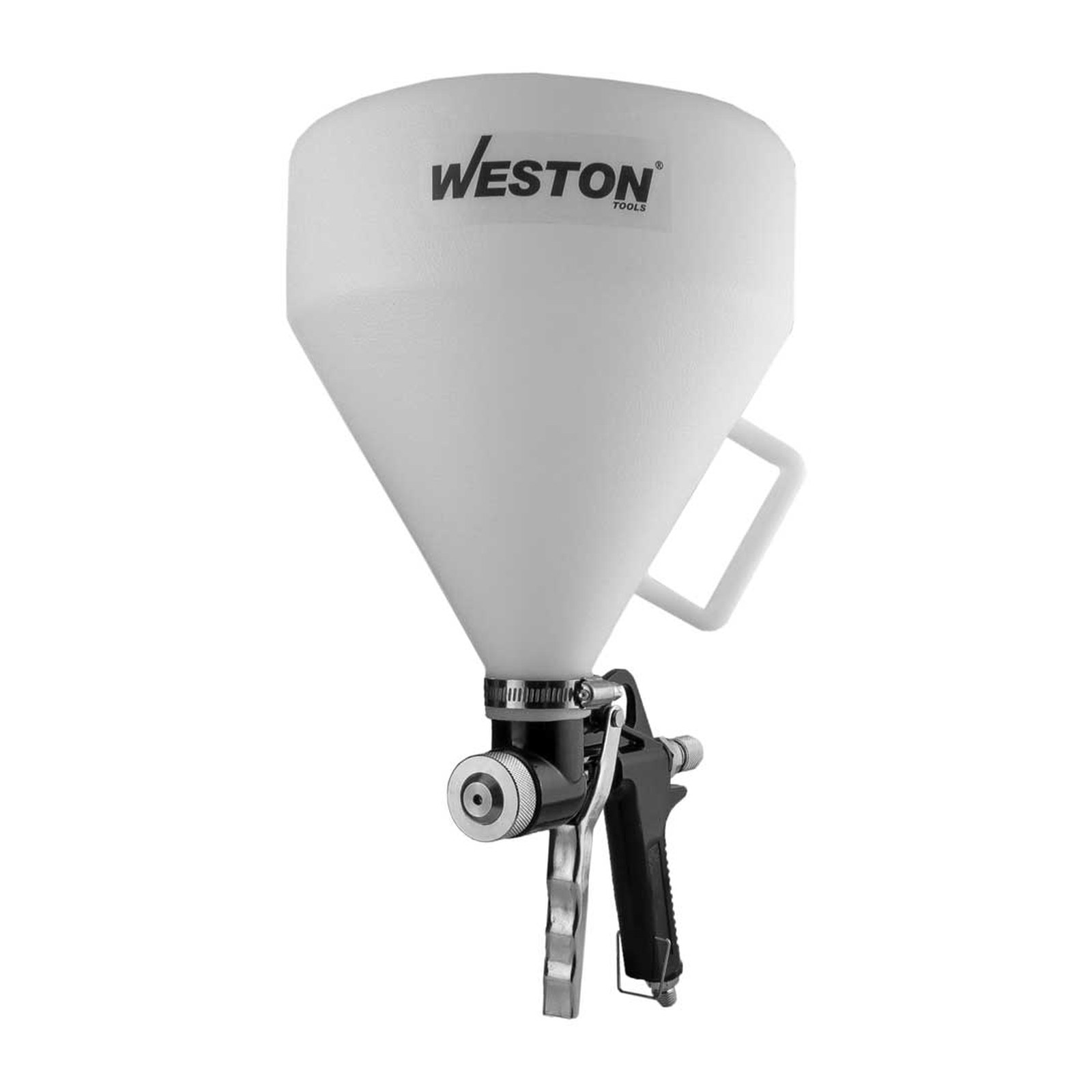 Pistola Neumática para Texturizado con Vaso Plástico 5 L Weston
