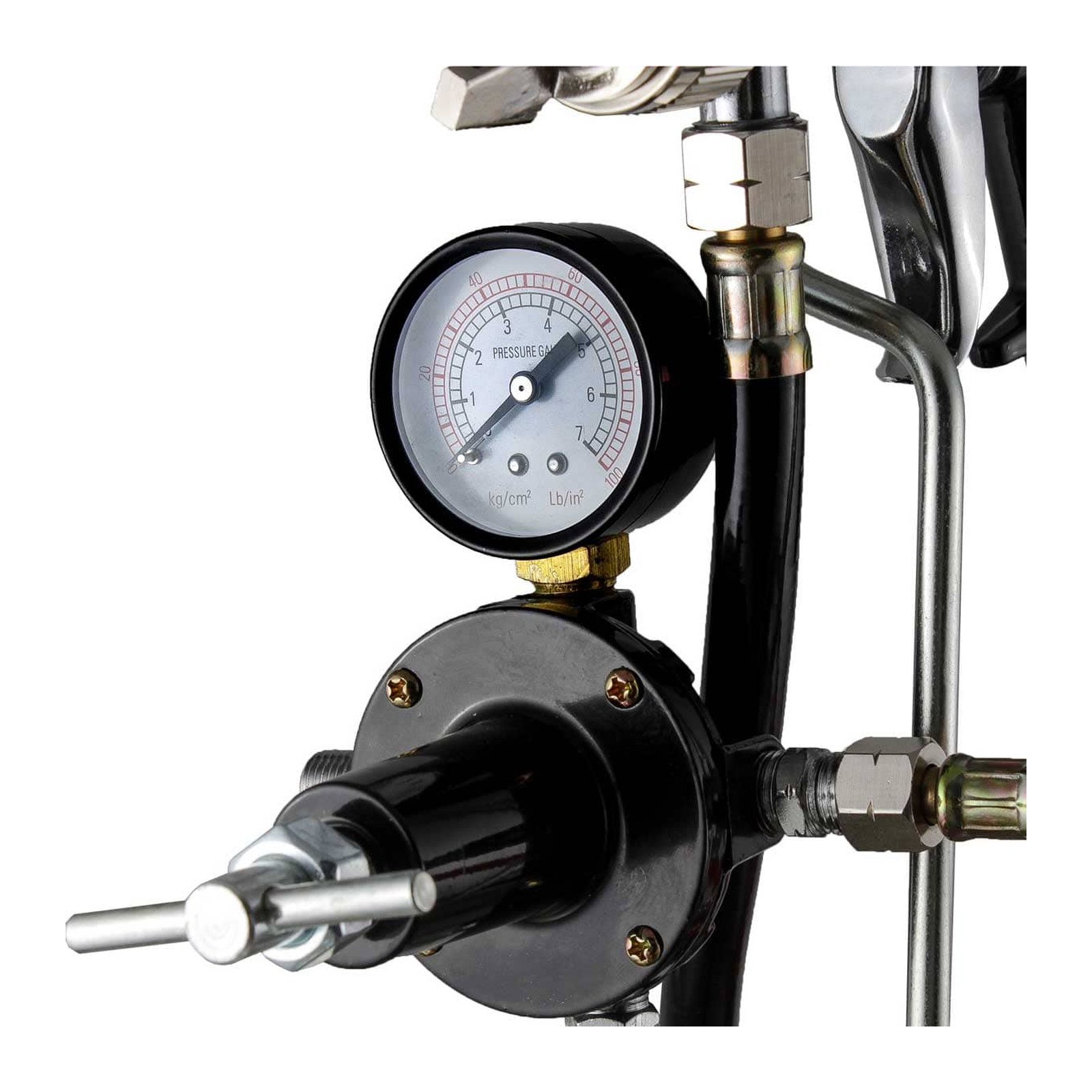 EQUIPO P/PINTAR D/APLICACION INDUSTRIAL 10L PSI MAX 70 MANGUERA 3M - Imagen 3