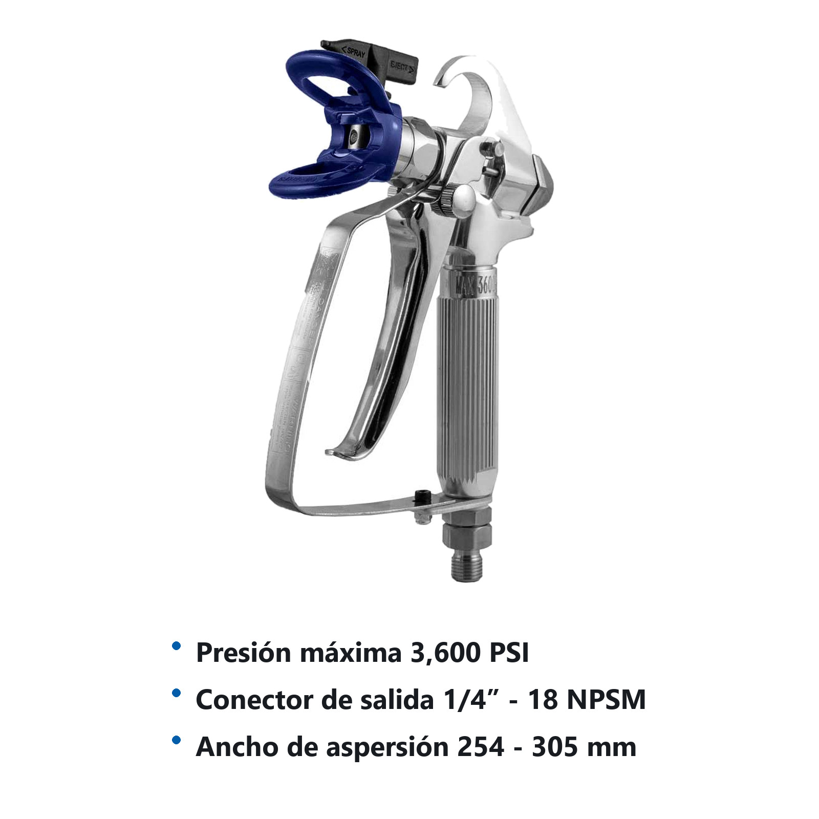 PISTOLA AIRLESS PSI MAX 3600 - Imagen 4