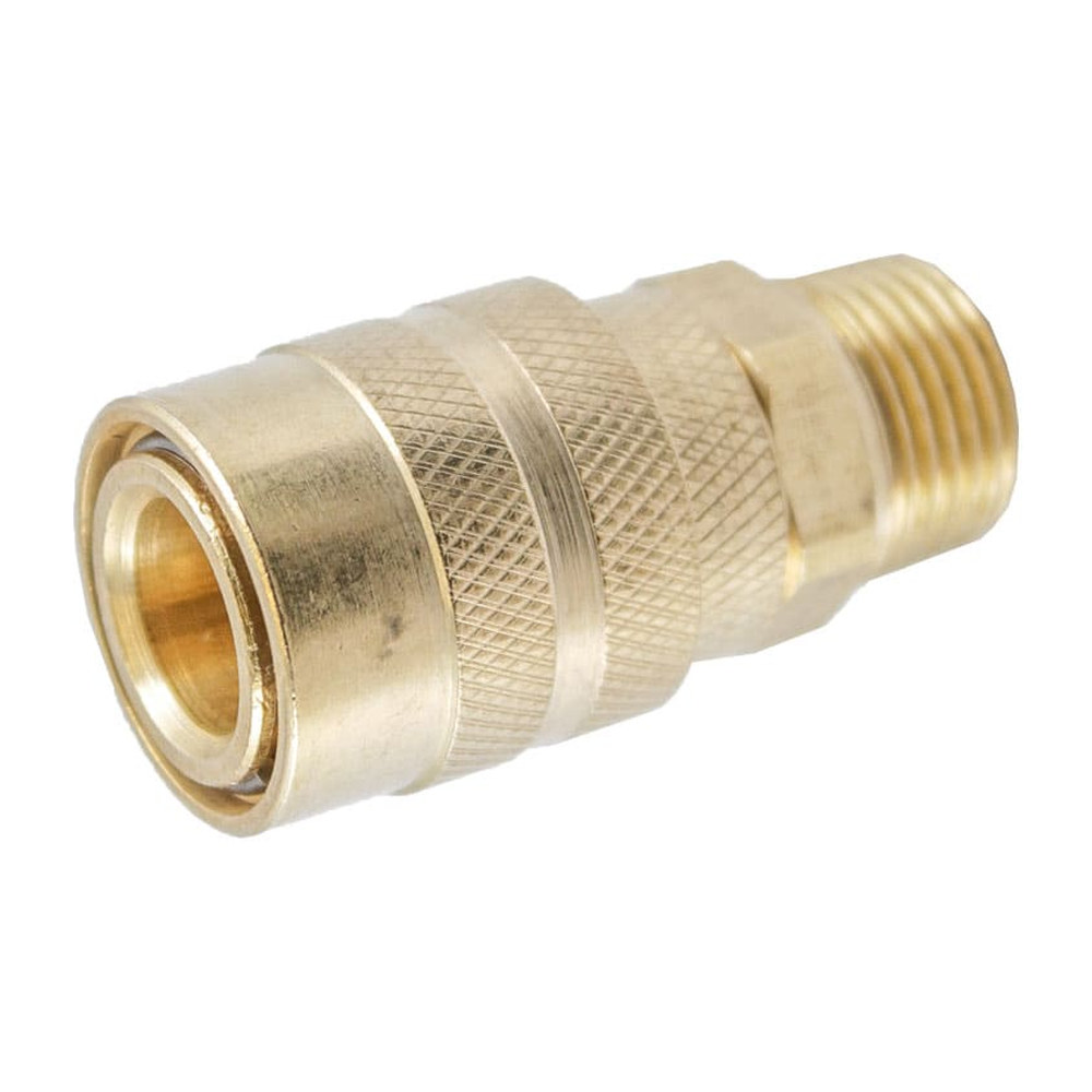 Cople Rápido Latonado Macho 3/8" WESTON