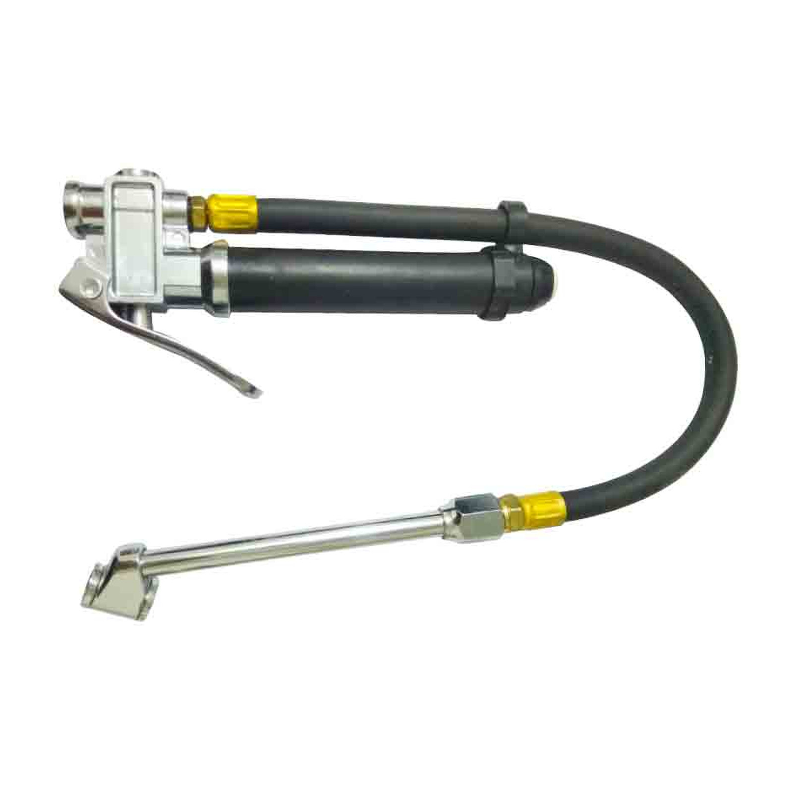 Inflador Cabeza Doble con Calibrador de Metal 10-120 PSI 1/4" NPT Weston