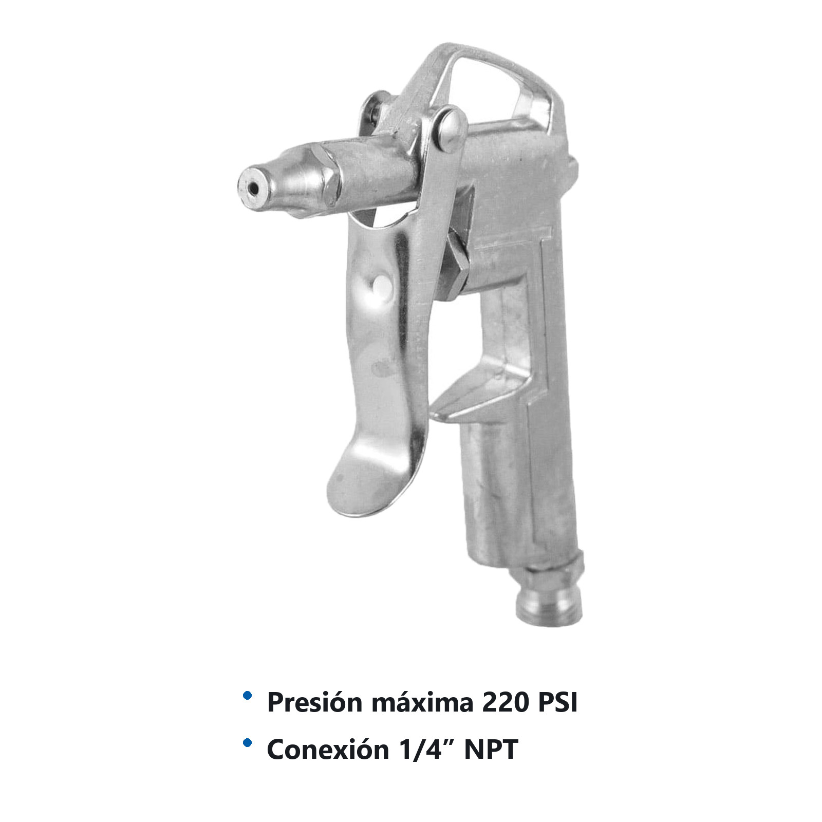 PISTOLA PARA SOPLETEAR CON ACCESORIOS - Imagen 3