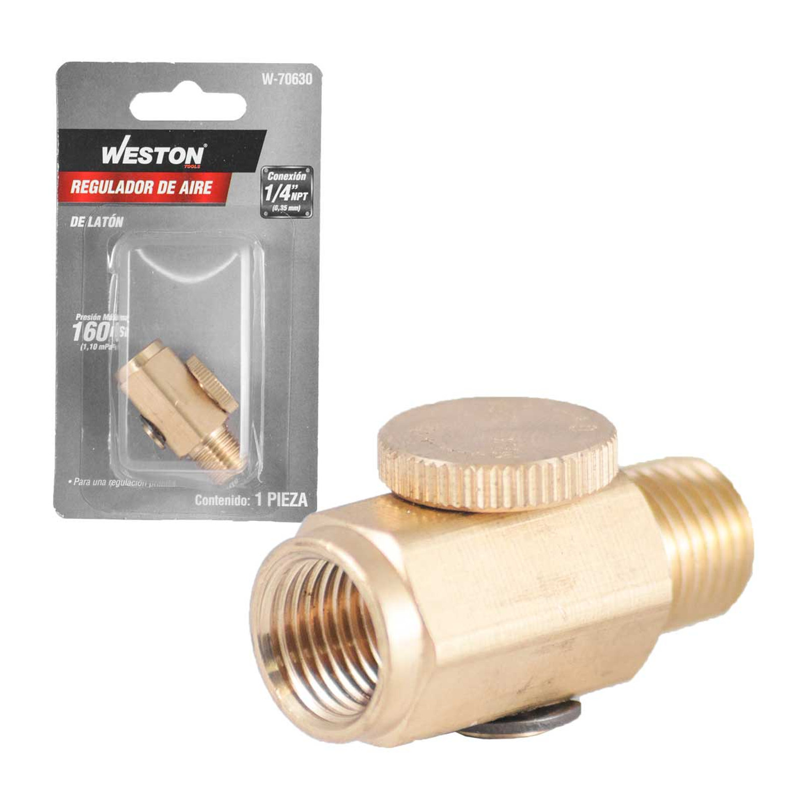Regulador de Aire 1/4" NPT Weston