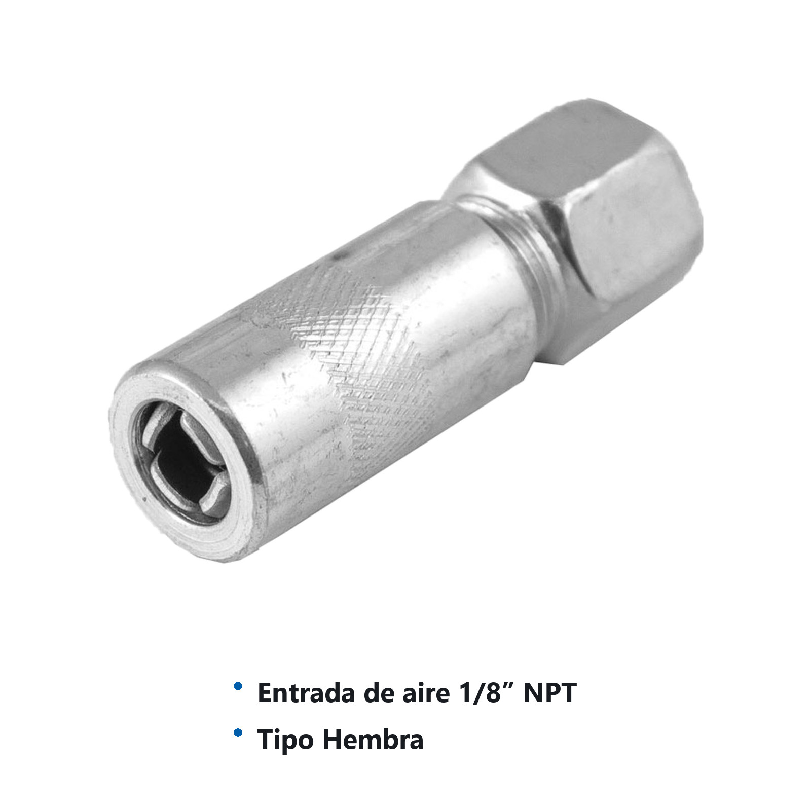 BOQUILLA P/INYECTOR DE GRASA 1/8'' NPT HEMBRA - Imagen 3