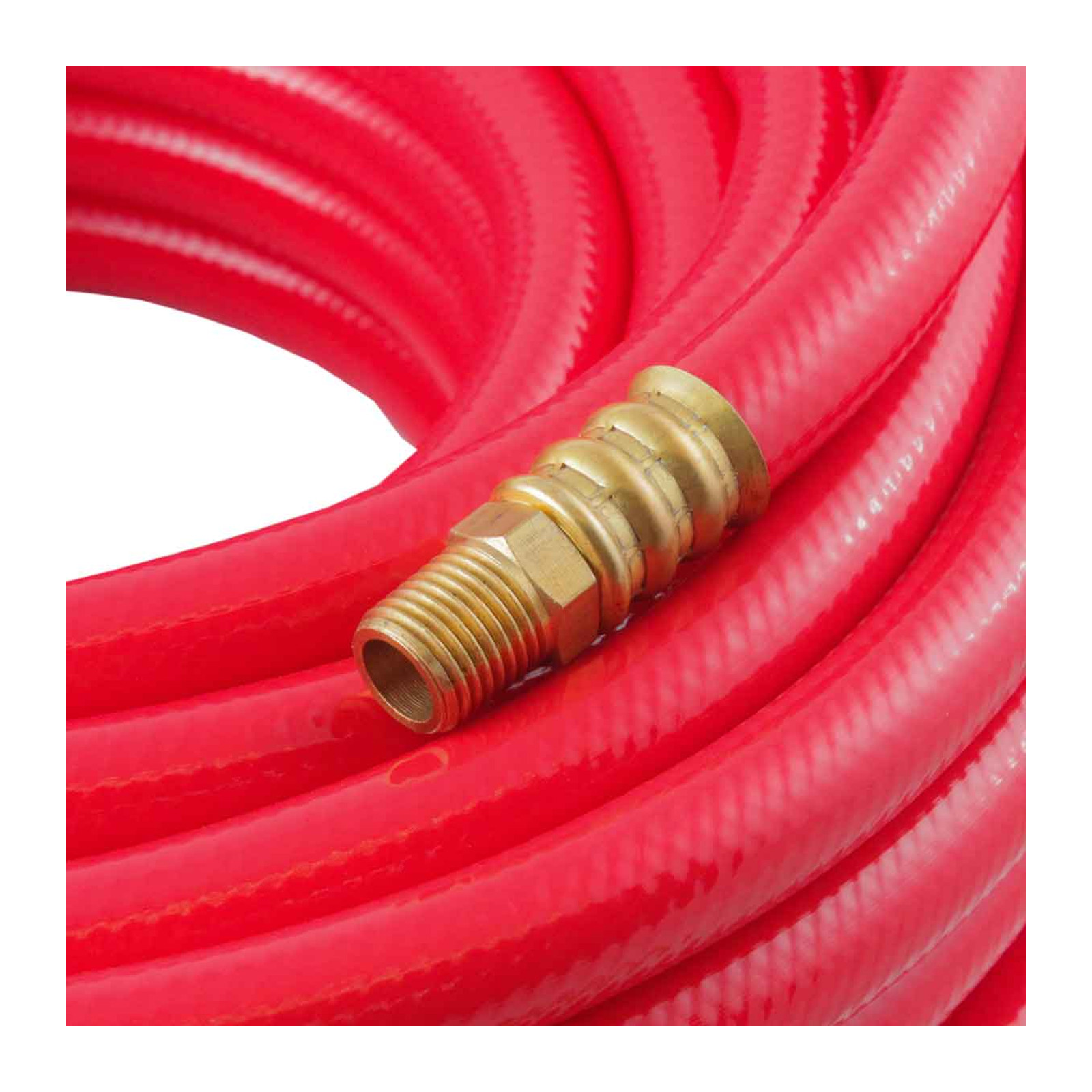 MANGUERA P/AIRE D/PVC ROJA 3/8'' X 25 FT CONECTOR 1/4'' NPT - Imagen 3