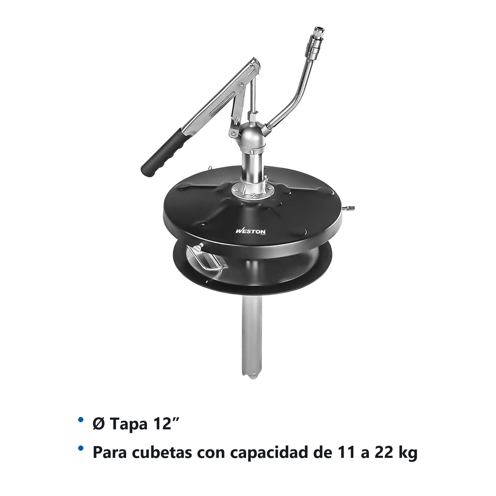 BOMBA EXTRACTORA D/GRASA P/CUBETA 12'' - Imagen 2
