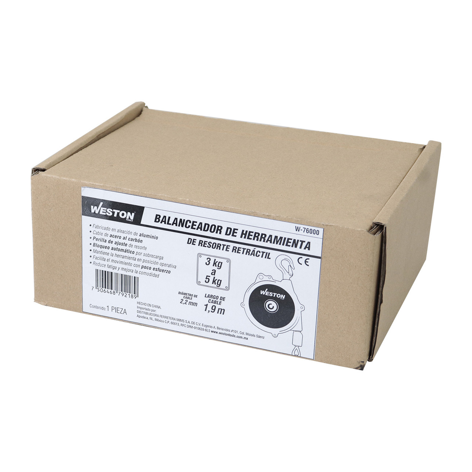 BALANCEADOR D/HERRAMIENTA D/RESORTE RETRACTIL 3 A 5KG - Imagen 4