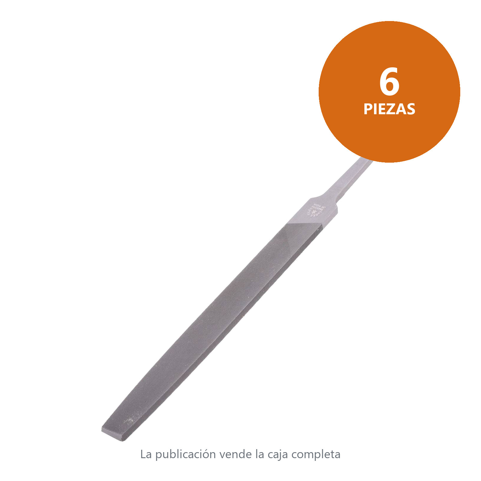 LIMA PLANA BASTARDA 12" (CAJA C/6 PZAS - PRECIO X PIEZA) - Imagen 2