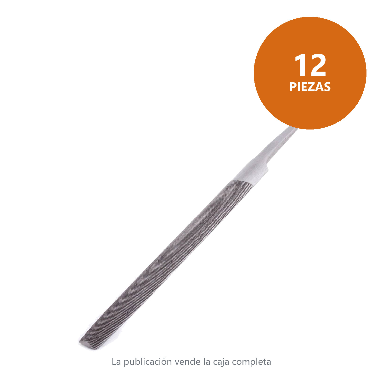 LIMA MEDIA CANA BASTARDO 6" (CAJA C/12 PZAS - PRECIO X PIEZA) - Imagen 2