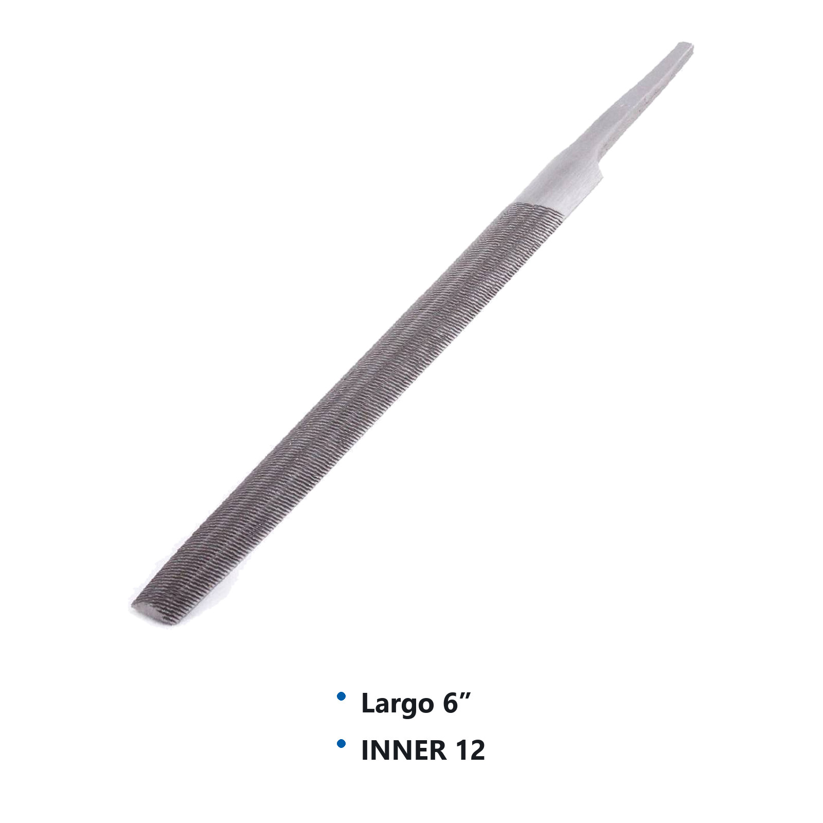 LIMA MEDIA CANA BASTARDO 6" (CAJA C/12 PZAS - PRECIO X PIEZA) - Imagen 3