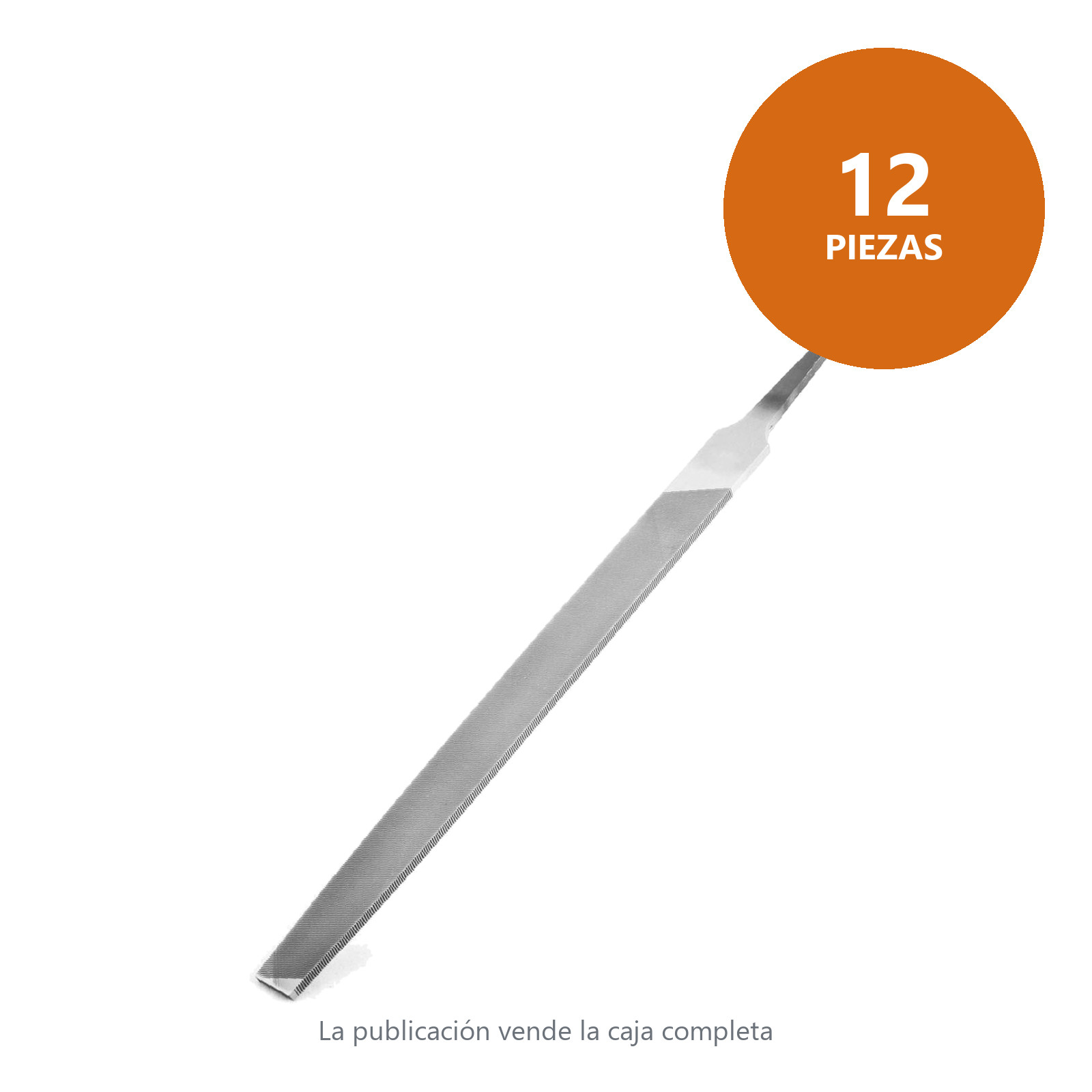 LIMA PLANA MILL BASTARDA 6" (CAJA C/12 PZAS - PRECIO X PIEZA) - Imagen 2