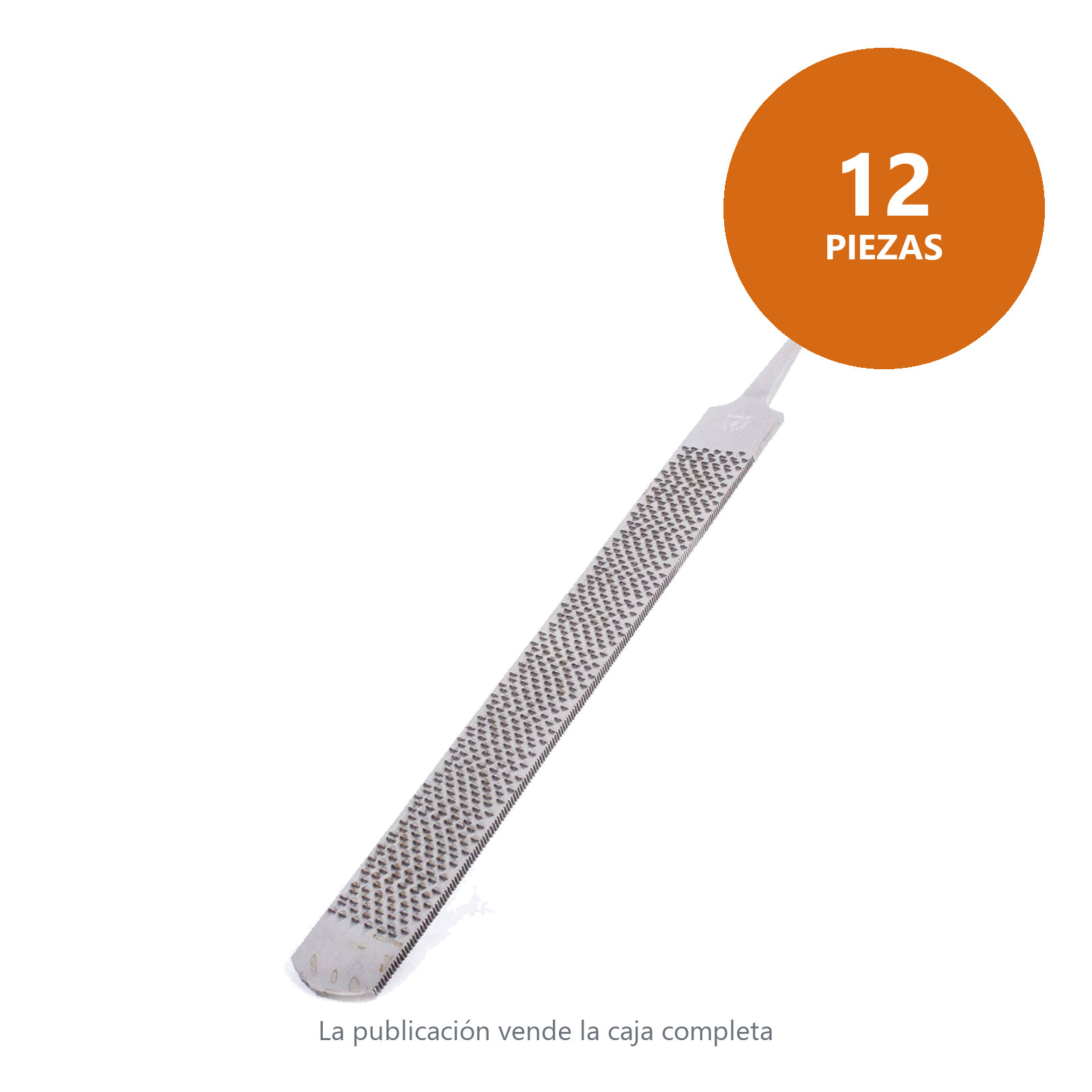 LIMA ESCOFINA MEDIA CANA BASTARDA 8" (CAJA C/12 PZAS - PRECIO X PIEZA) - Imagen 2