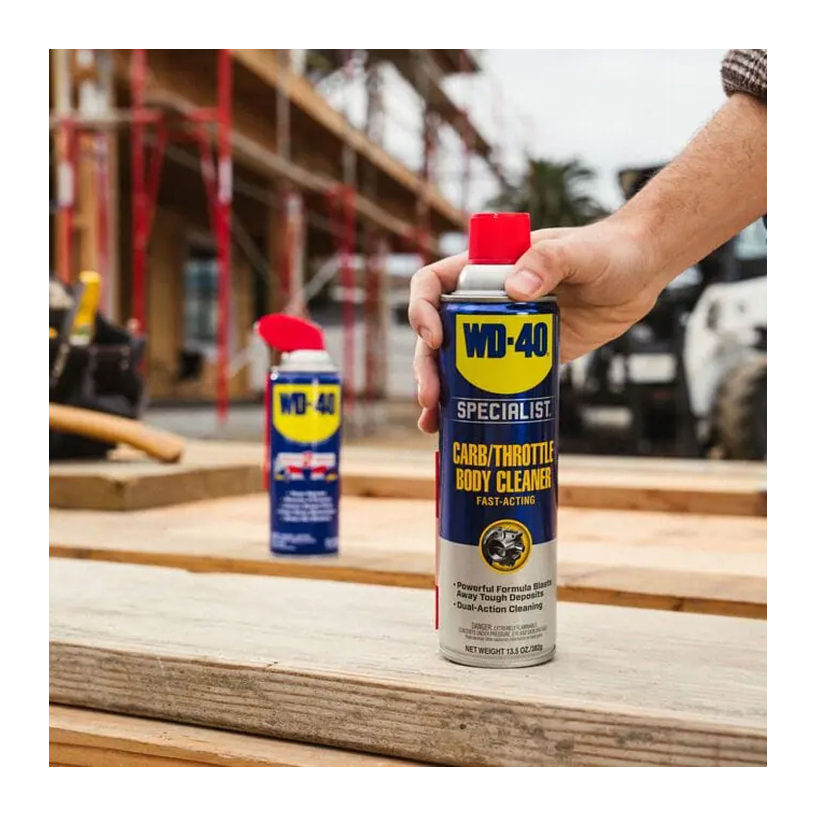 WD-40 SPECIALIST LIMPIADOR DE CARBURADOR/CUERPO DE ACELERACION 13.5 OZ. - Imagen 3