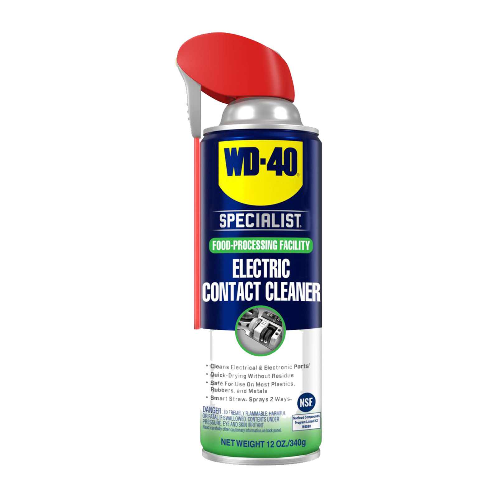 WD-40 LIMPIADOR D/CONTACTOS ELECTRICOS P/INSTALACIONES D/PROCESOS D/ALIMENTOS