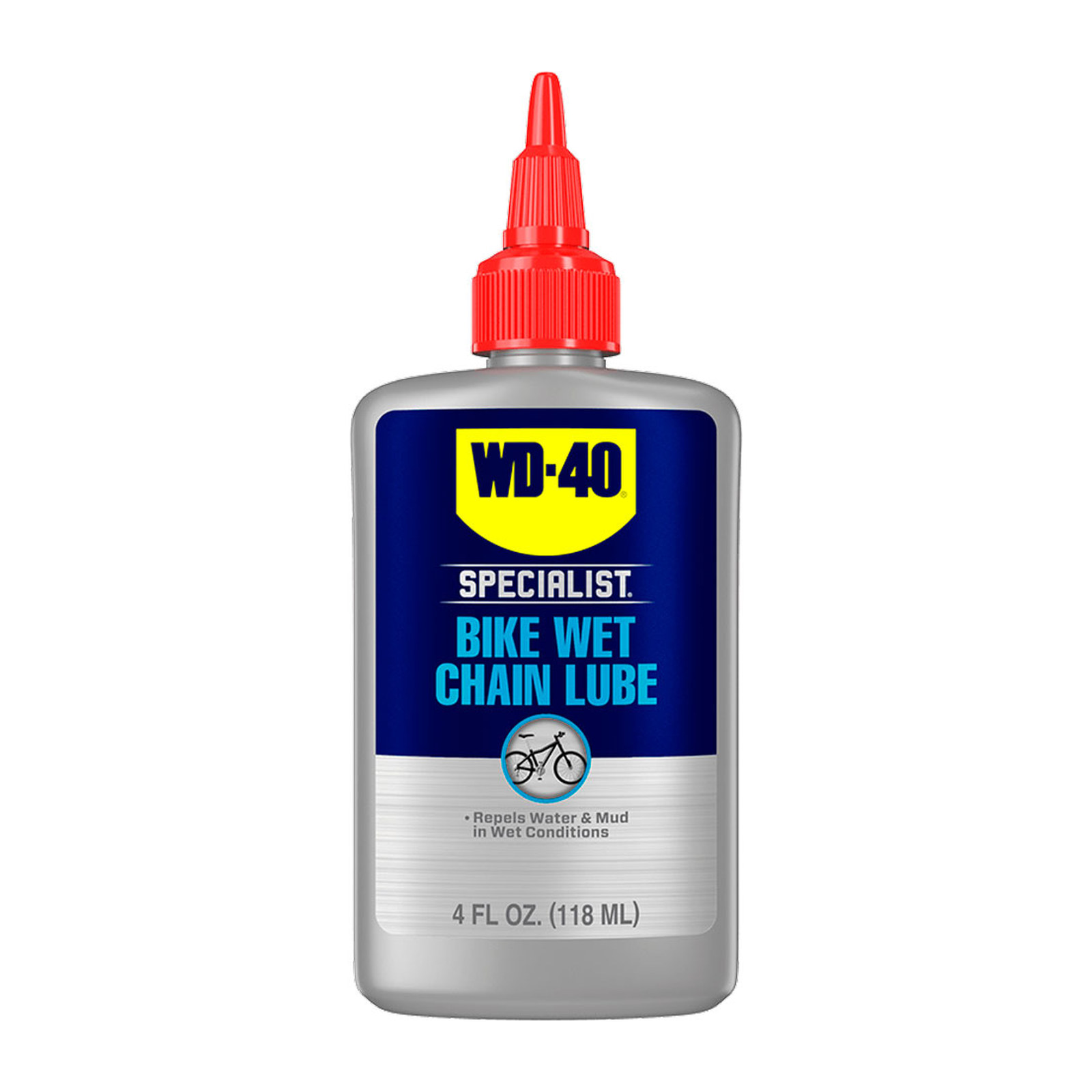 WD-40 BIKE LUBRICANTE DE CADENAS PARA CONDICIONES HÚMEDAS 4 OZ.