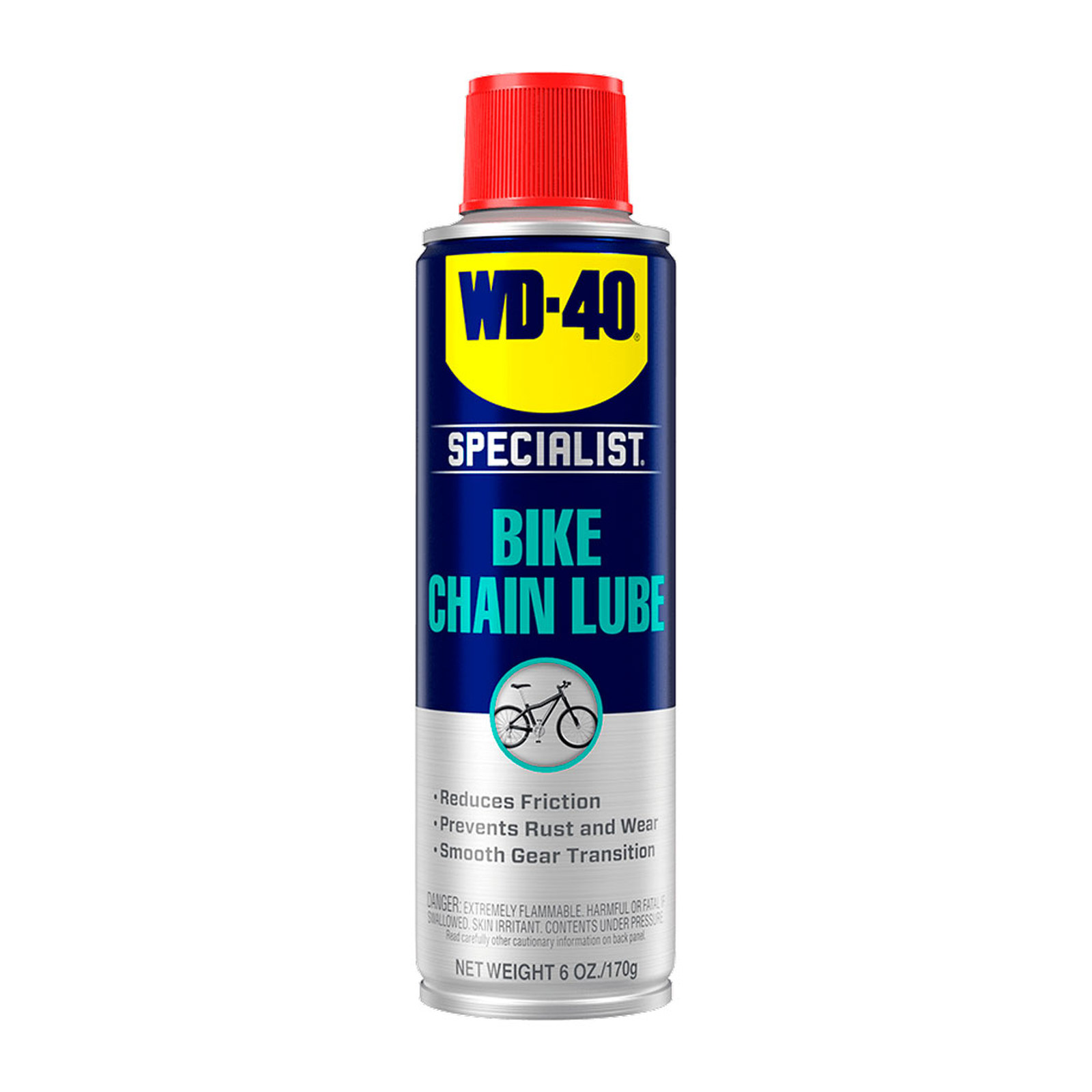 WD-40 BIKE LUBRICANTE DE CADENAS PARA TODO TIPO DE CONDICIONES 6 OZ.