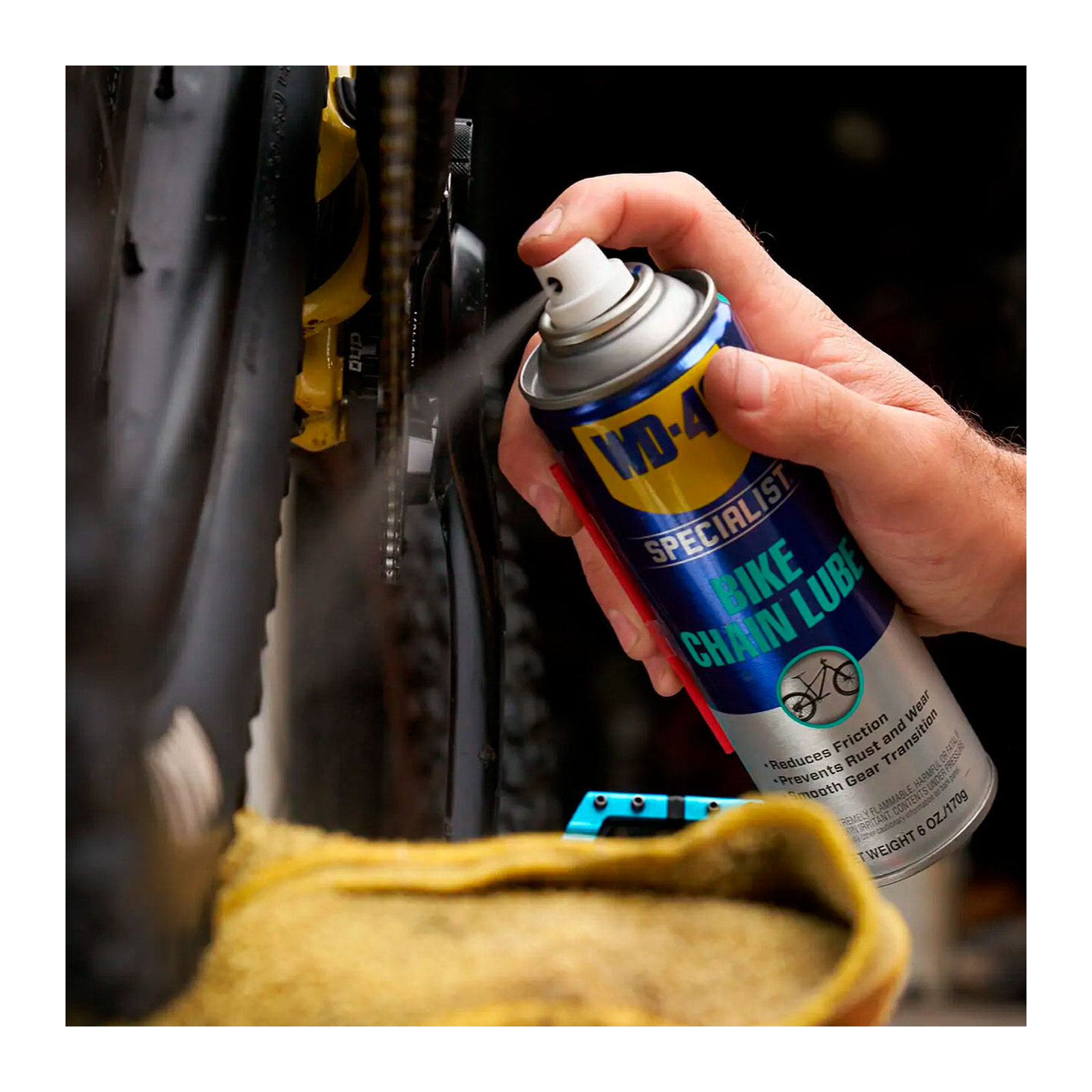 WD-40 BIKE LUBRICANTE DE CADENAS PARA TODO TIPO DE CONDICIONES 6 OZ. - Imagen 2