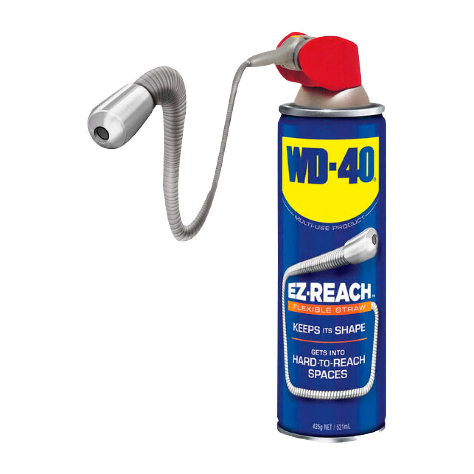 WD-40 Lubricante con Válvula Flexible EZ Reach 14.4 oz