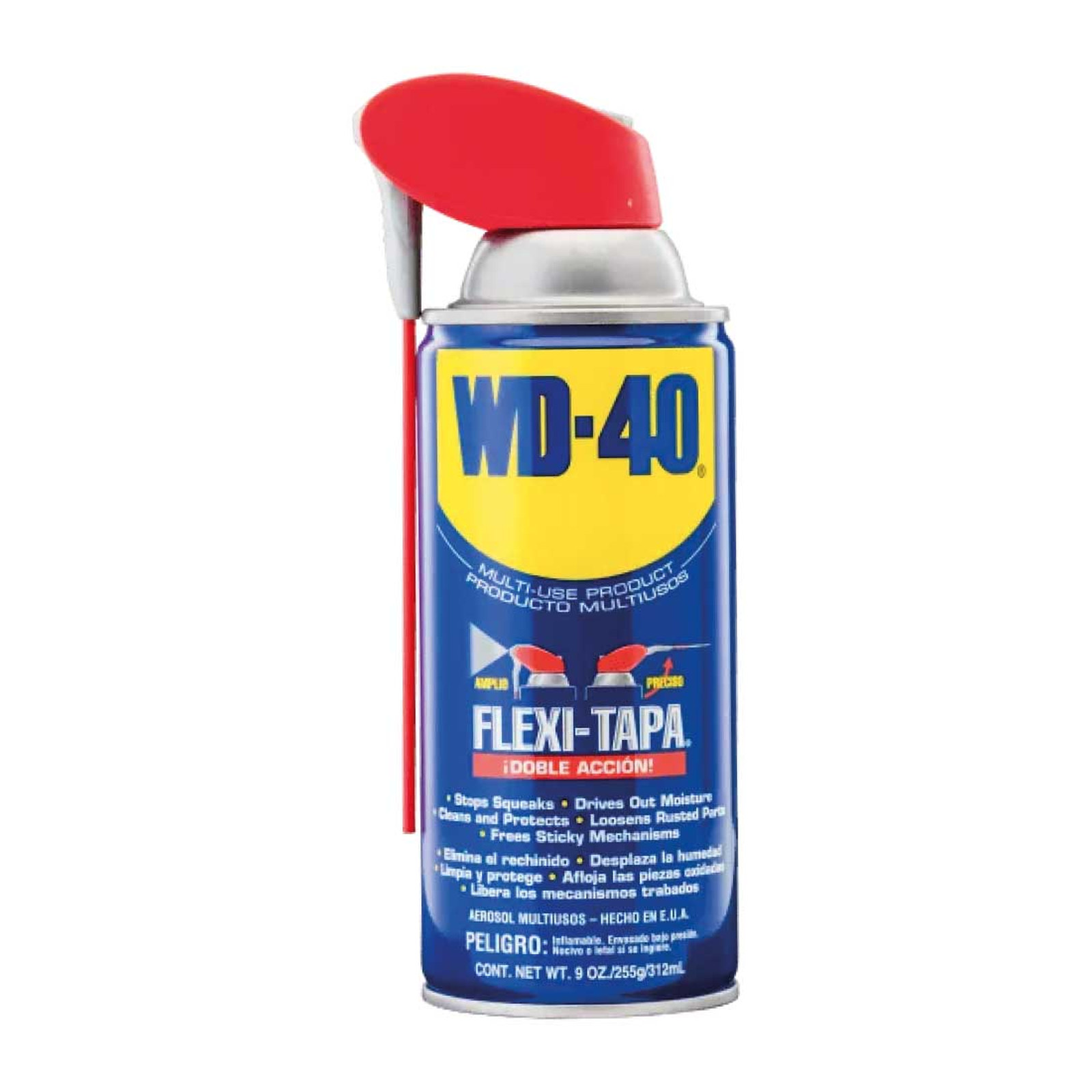 WD-40 Lubricante Multiusos Flexi-Tapa 9 oz