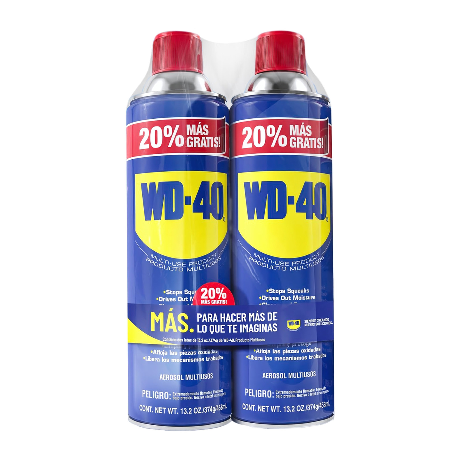 WD-40 AEROSOL 13.2Oz (2 PIEZAS)