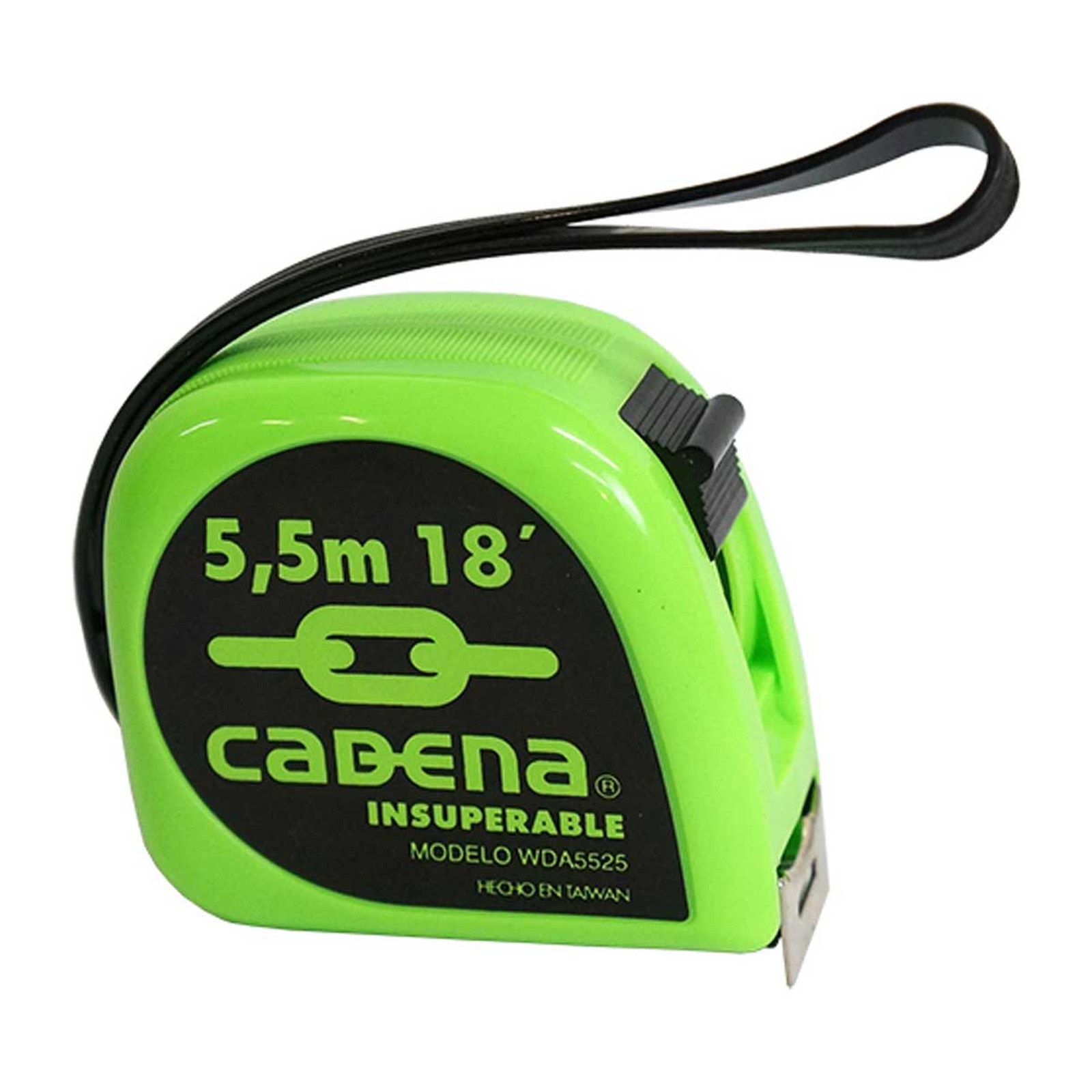 Flexómetro Cadena 5.5 m Neón