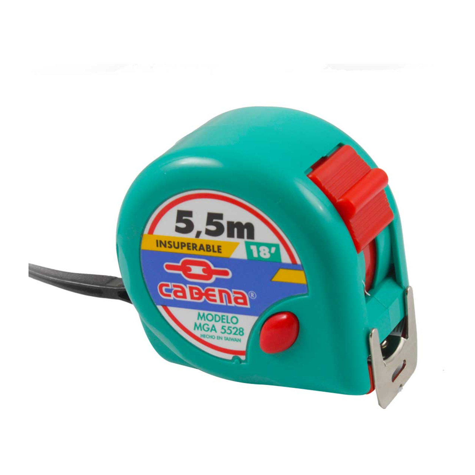 Flexómetro Cadena Aqua 5.5 m x 28 mm