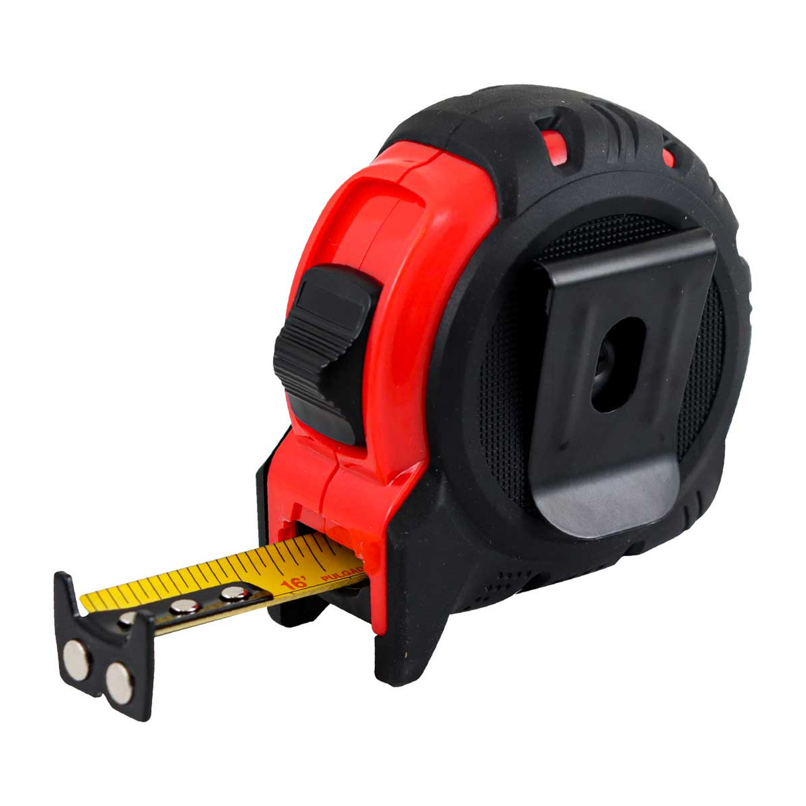 FLEXOMETRO 5M X 19MM ROJO ANTI IMPACTO - Imagen 2